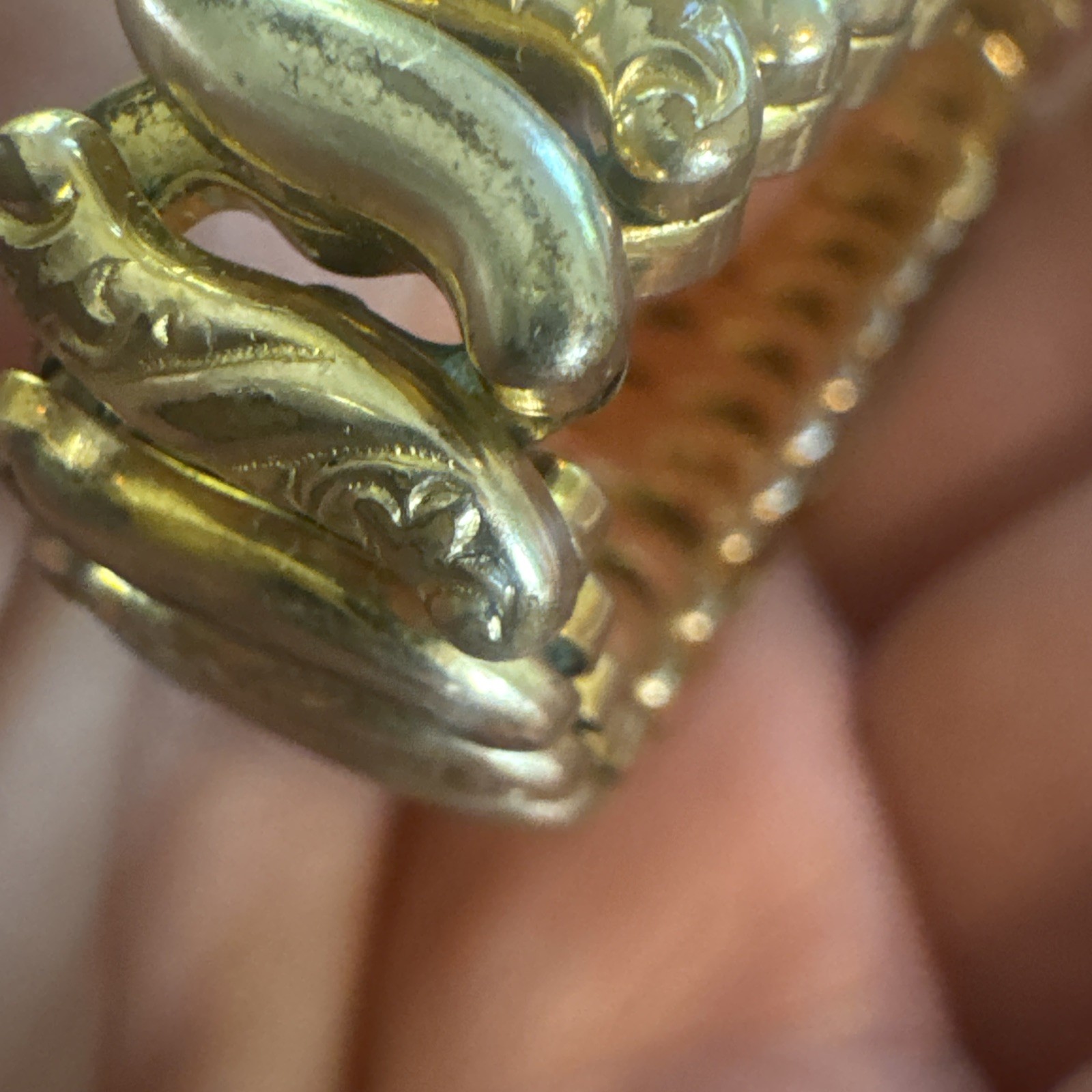 Pitman and Keeler American Queen Sweetheart expansion Bracelet Read Broken Child