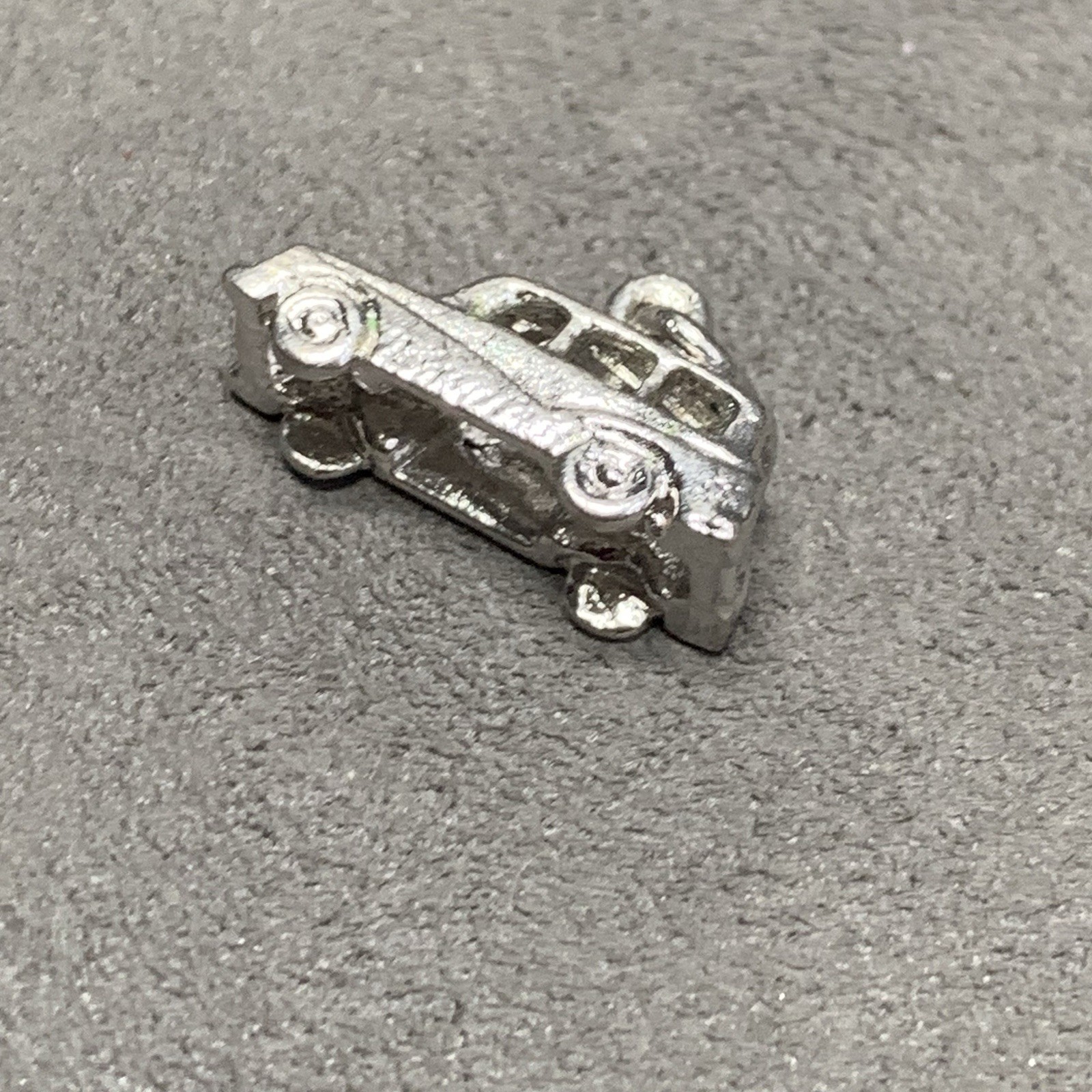 Vintage Griffith 925 Sterling Station Wagon Car 3D Bracelet Dangle Charm Pendant