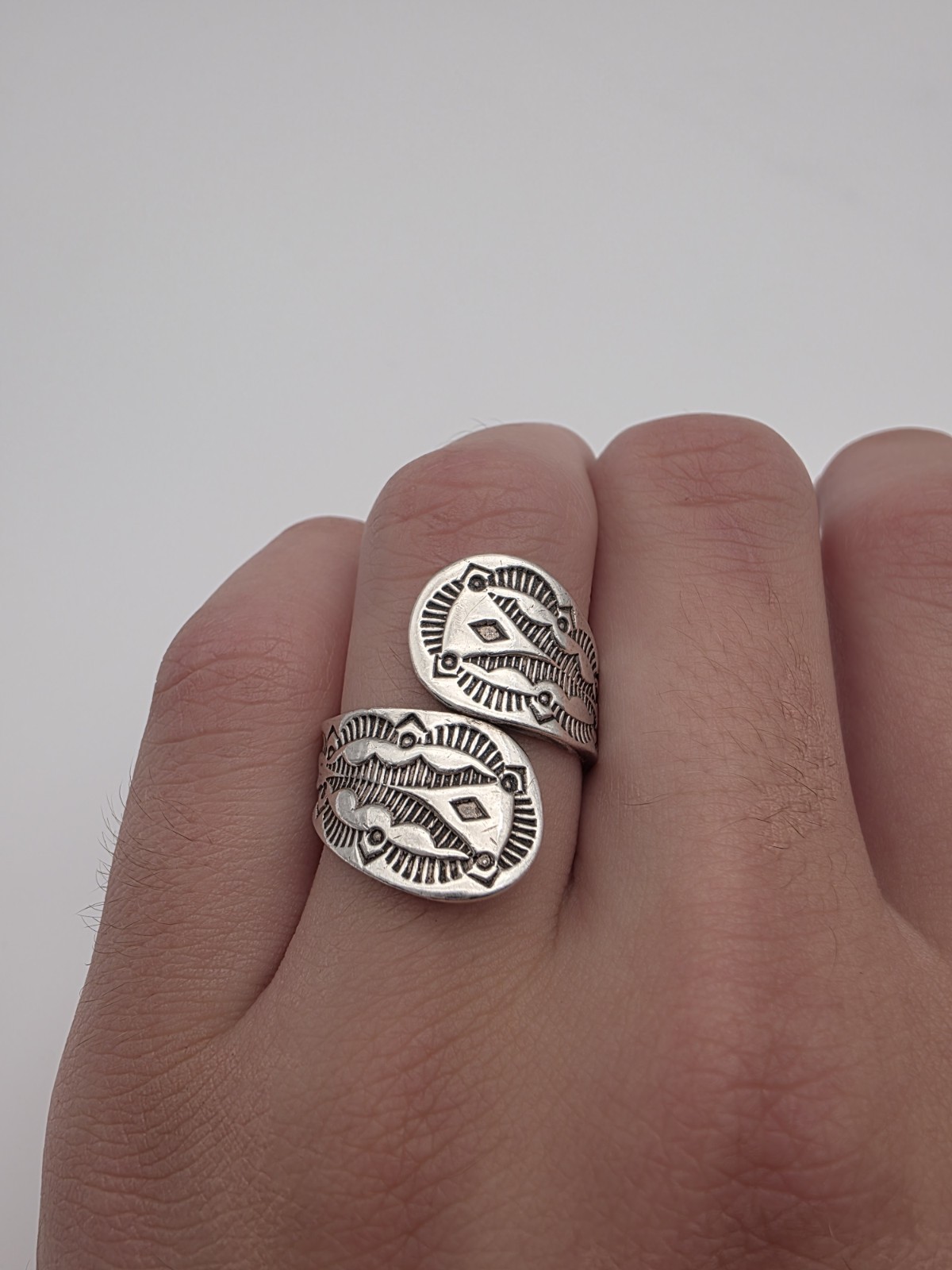 Vintage Carolyn Pollack Sterling Silver 925 Ring Size 10