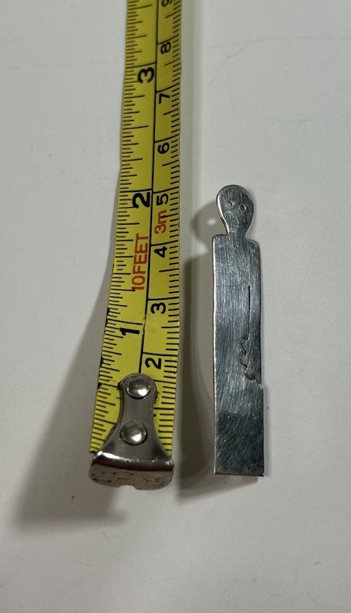Vintage Estate Find Silver Unique Person Pin Brooch Jewelry