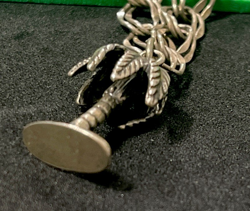 Vintage 925 Sterling Silver Charm Bracelet with 4 Charms – Italy
