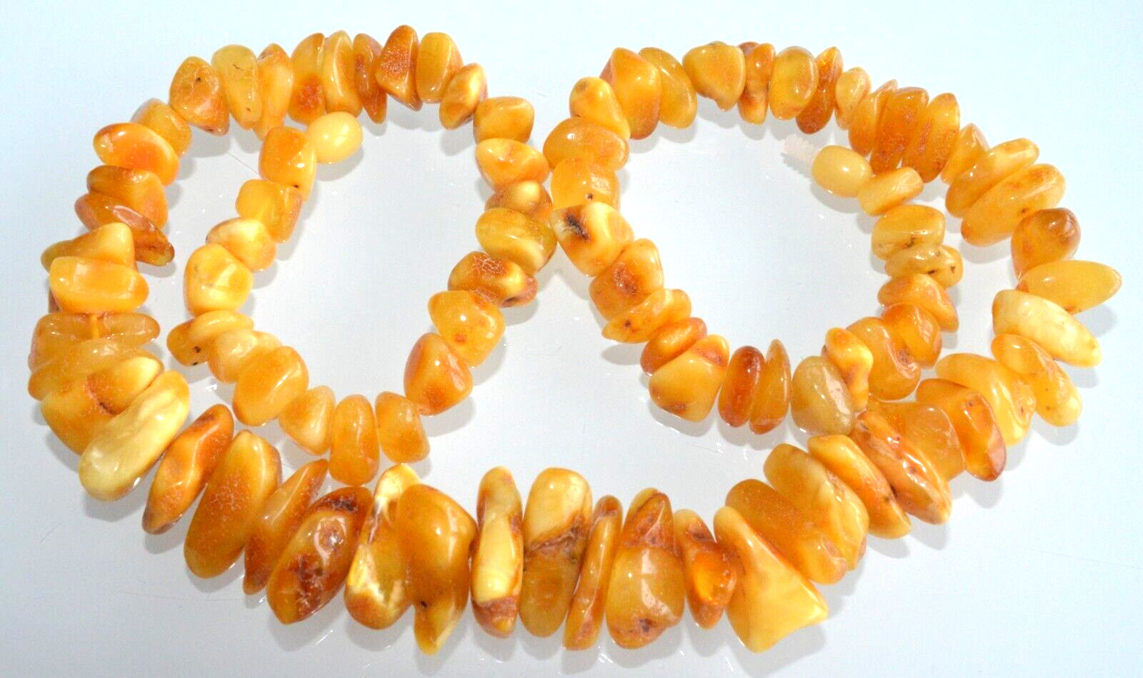 46gr RUSSIAN SOVIET BALTIC AMBER BEAD NECKLACE 琥珀 BRACELET STONE PENDANT EARRING