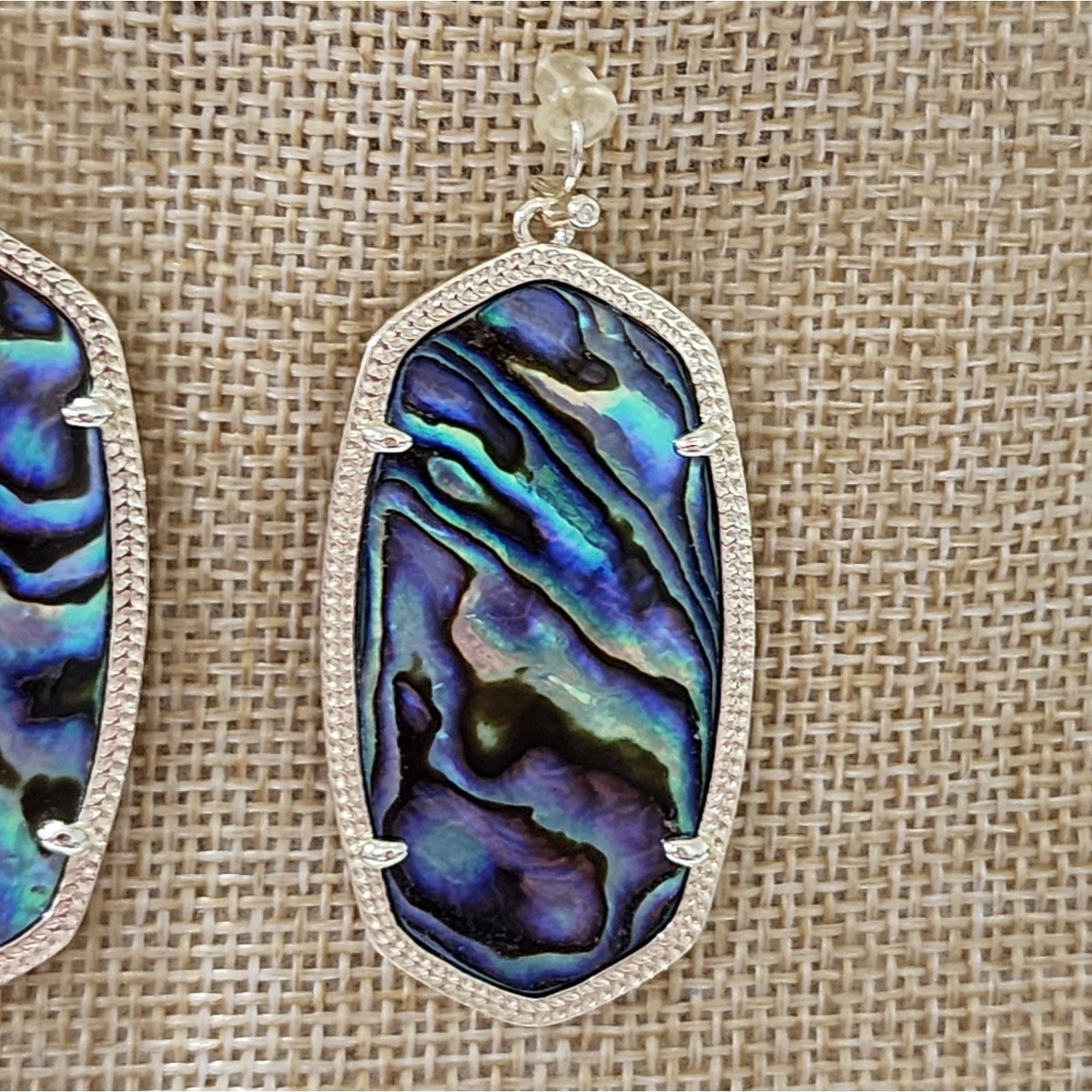 Kendra Scott Gold and Abalone Gorgeous Hand Picked Stones Danielle Earrings