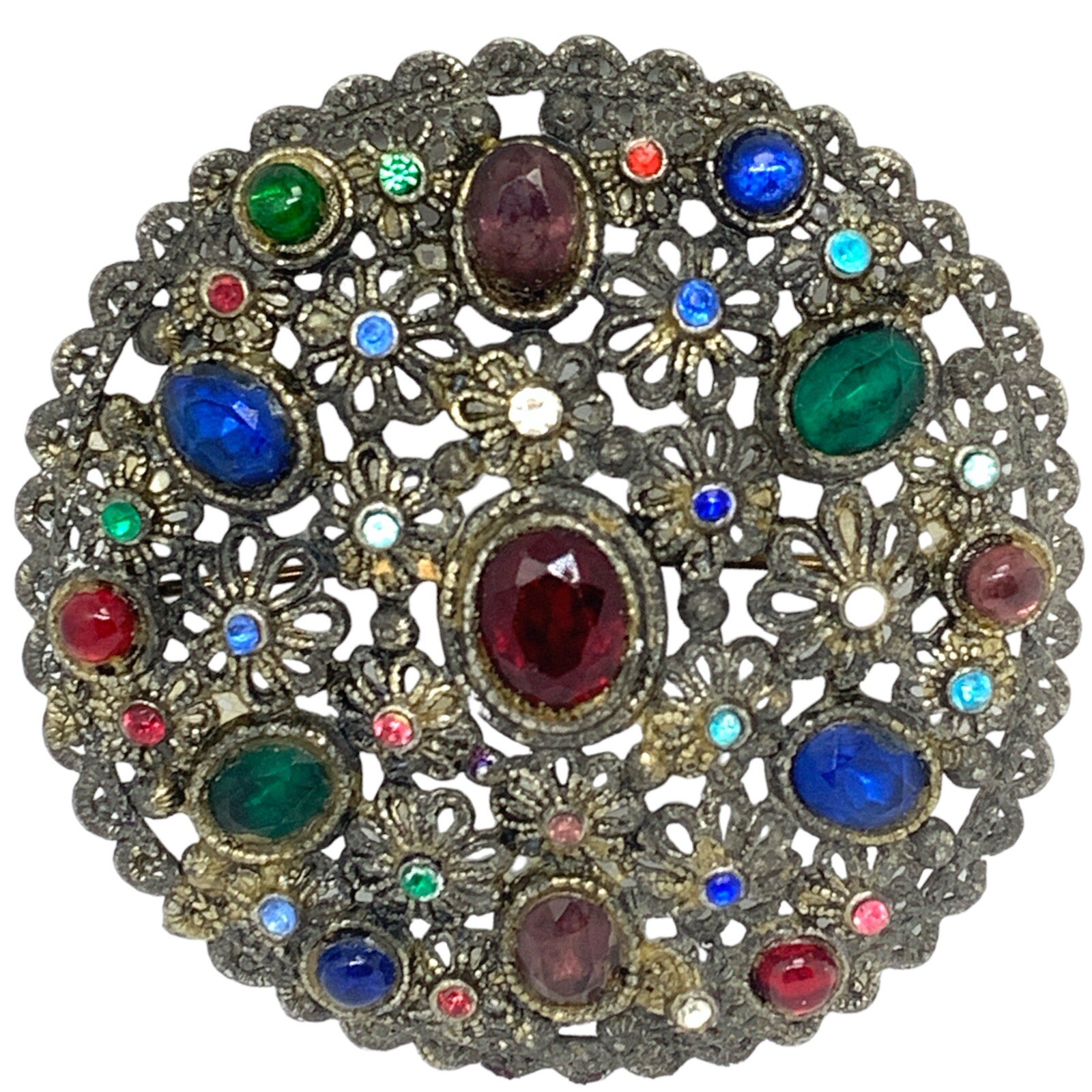 Beautiful Vintage Brooch by New England Glass Works Jewellery