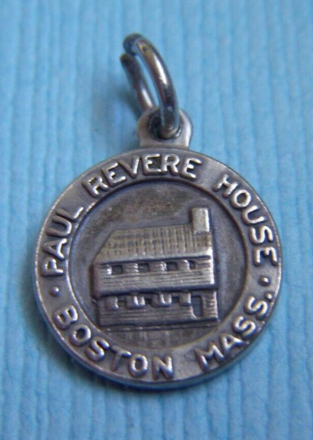 Vintage Bates & Klinke Paul Revere House Boston Massachusetts sterling charm