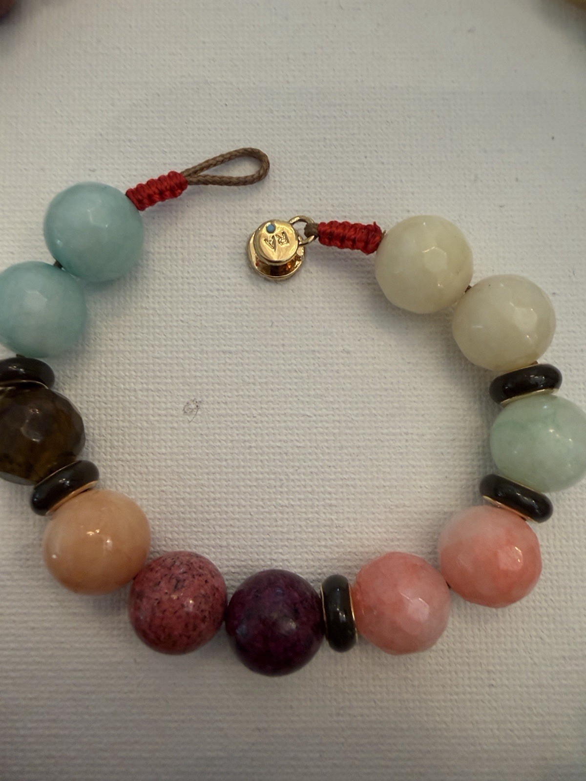 Roxanne Assoulin New Rare Down To Earth Semi Precious Stone SET Of TWO NEW