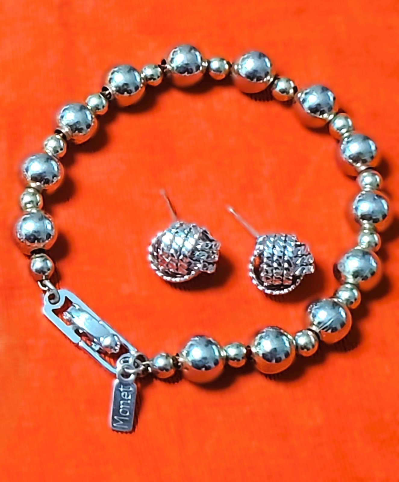 Mixed Lot 5 Pieces*Monet*Avon*Napier*Faux Turquoise Neck 2 Bracelets 2 set ER