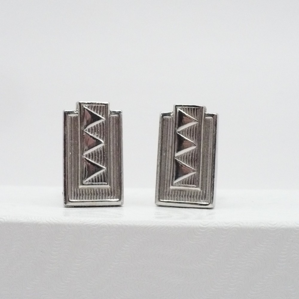 Post War Cuff Links 1950s Vintage Mid Century Cufflinks by Speidel