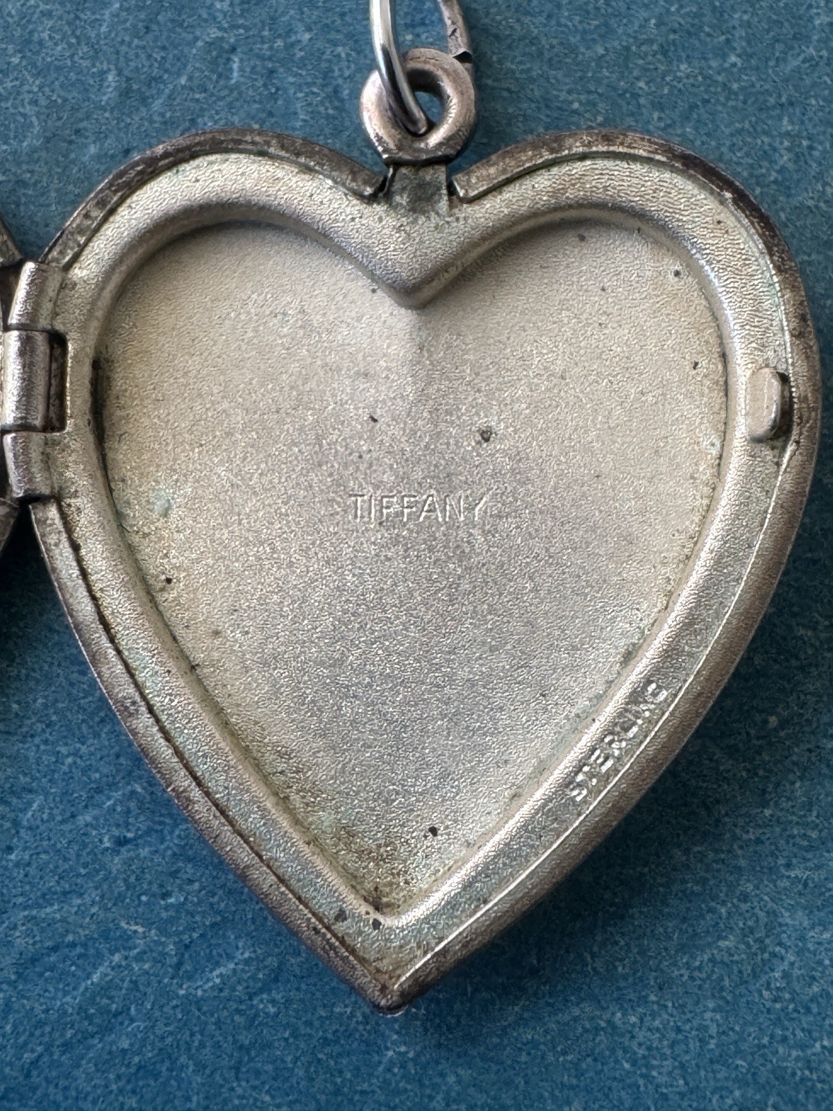 Antique Tiffany & Co.Sterling Silver Locket Heart Pendant Circa 1910 – 1920 RARE