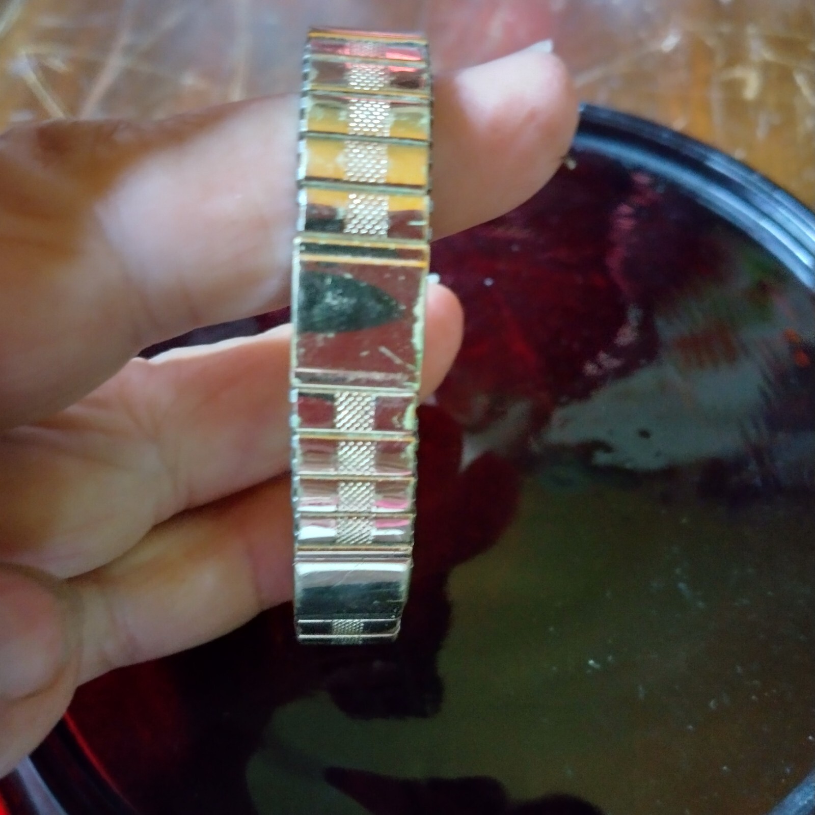 Atomic Magnet Band vintage magnetic expanding link bracelet orig box