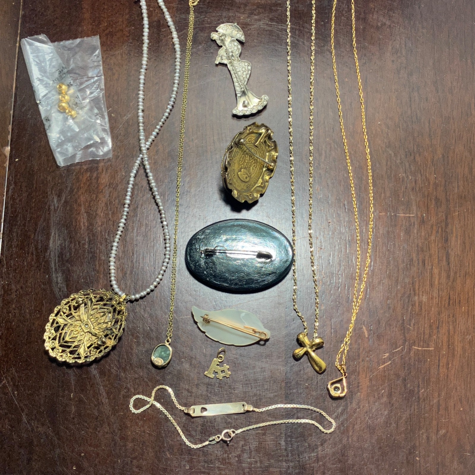 Vintage / Modern Jewelry Lot Signed Original by Robert Gold-filled Sterling 925