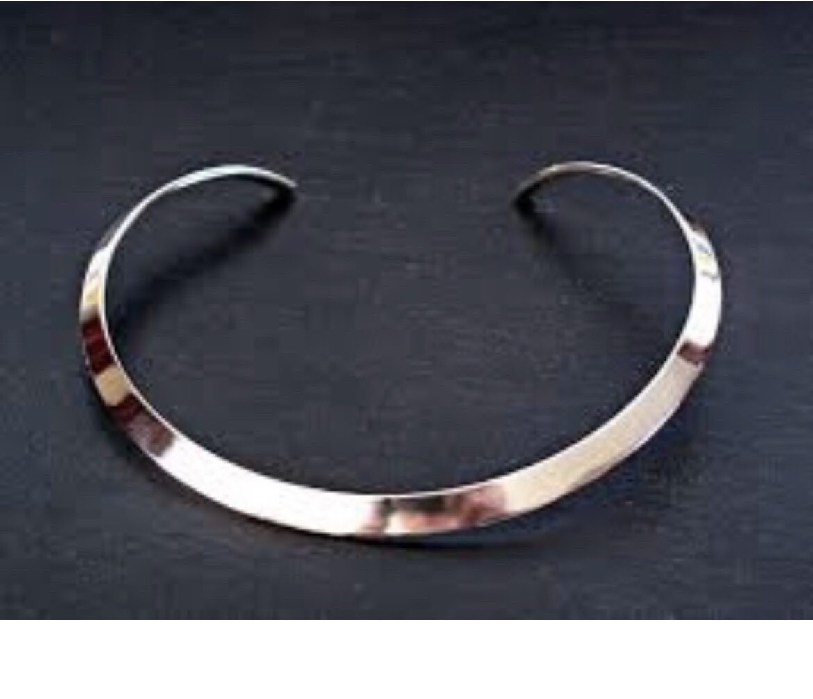 N.E. From Necklace of Sterling Silver Danish Design 1970s