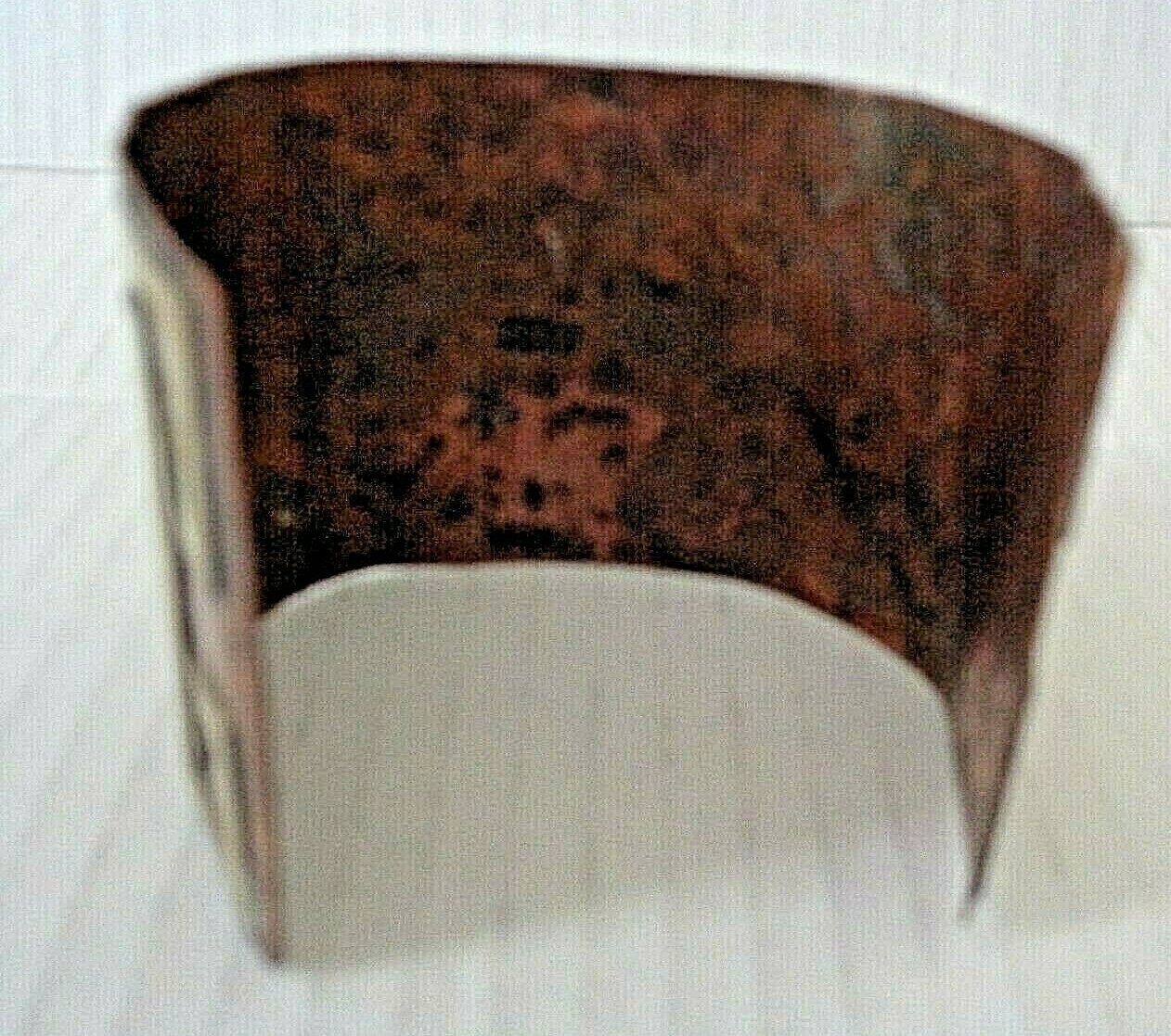 Copper/brass enameled cuff bracelets (3)