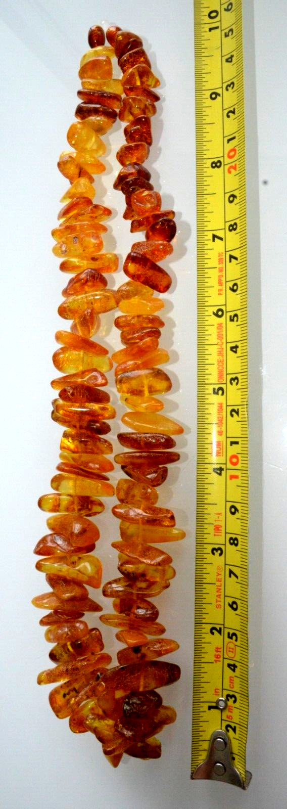 68gr RUSSIAN SOVIET BALTIC AMBER BEAD NECKLACE 琥珀 BRACELET STONE PENDANT EARRING