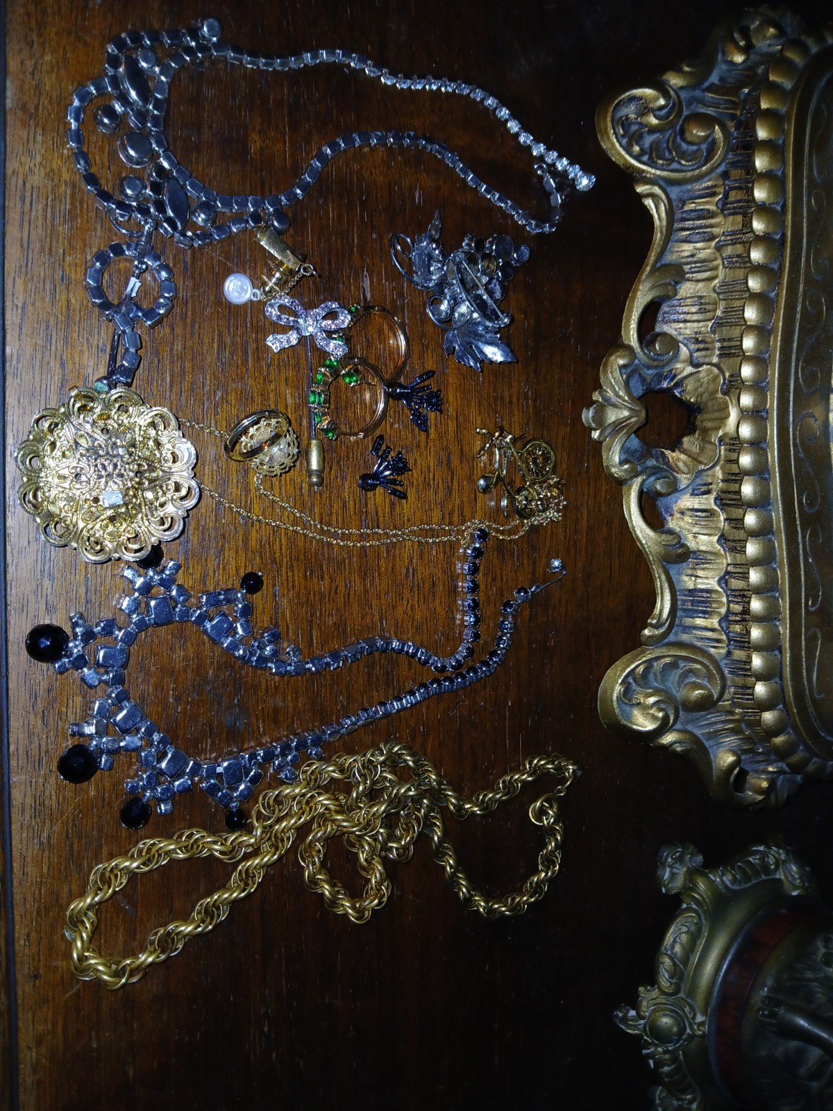 Vintage Rhinestone Jewelry Lot