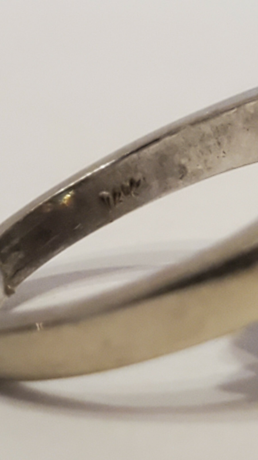 Antique Diamond Shield Ring Art Deco Wedding Ring or Right Hand Ring