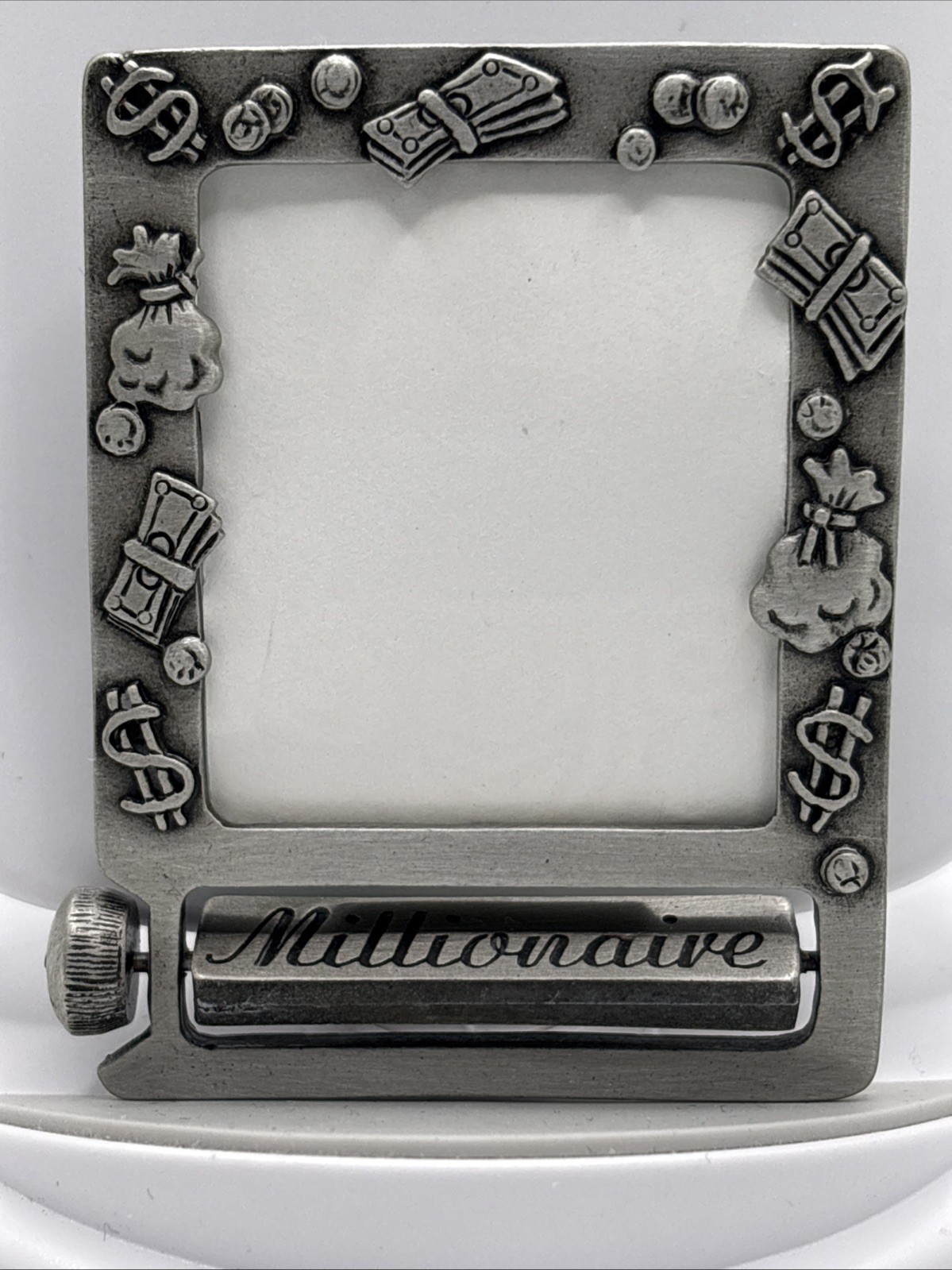 JJ Jonette Vintage Frame Brooch With Broke Or Millionaire NOS RARE! One Brooch