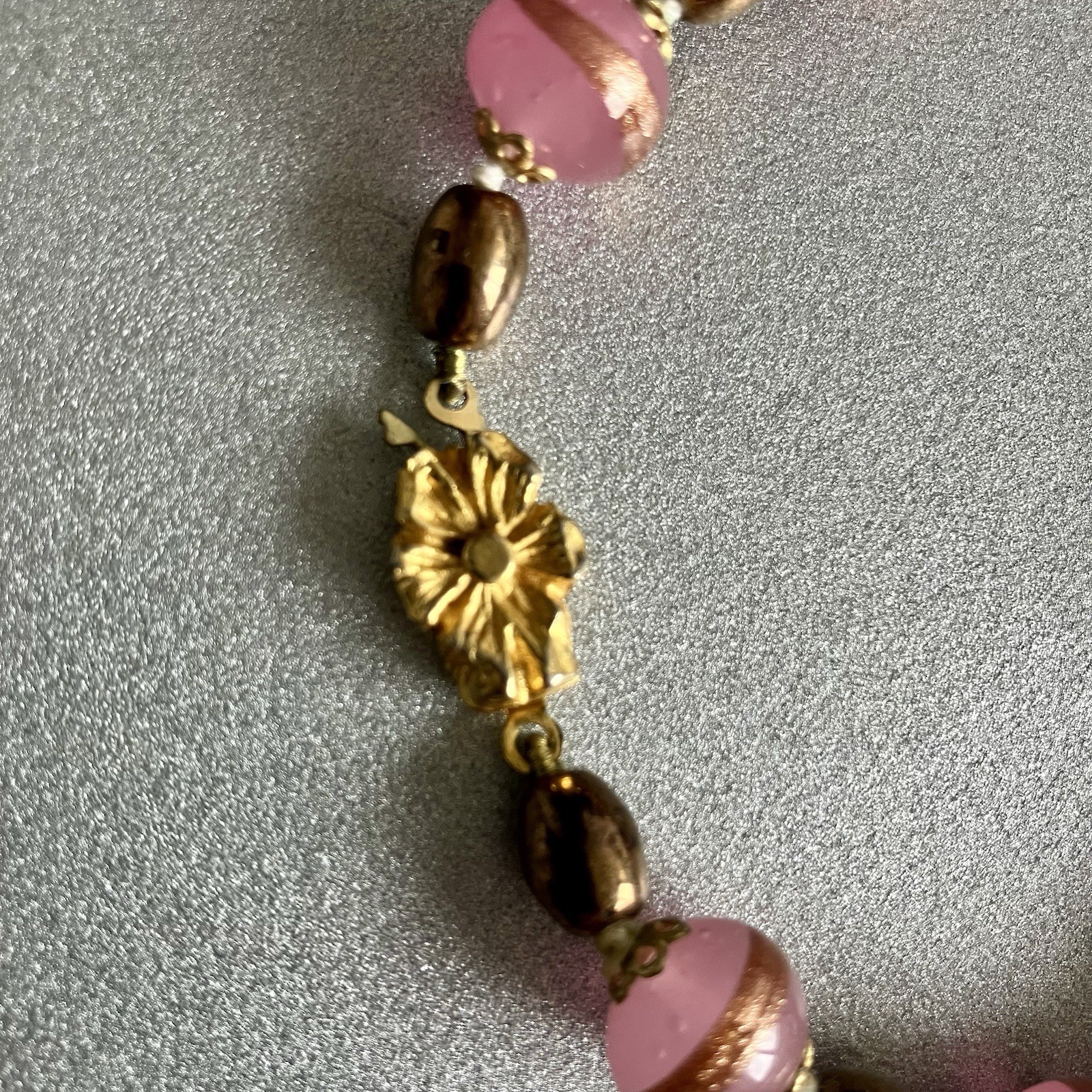 Murano Glass Necklace and Earrings – 1970s