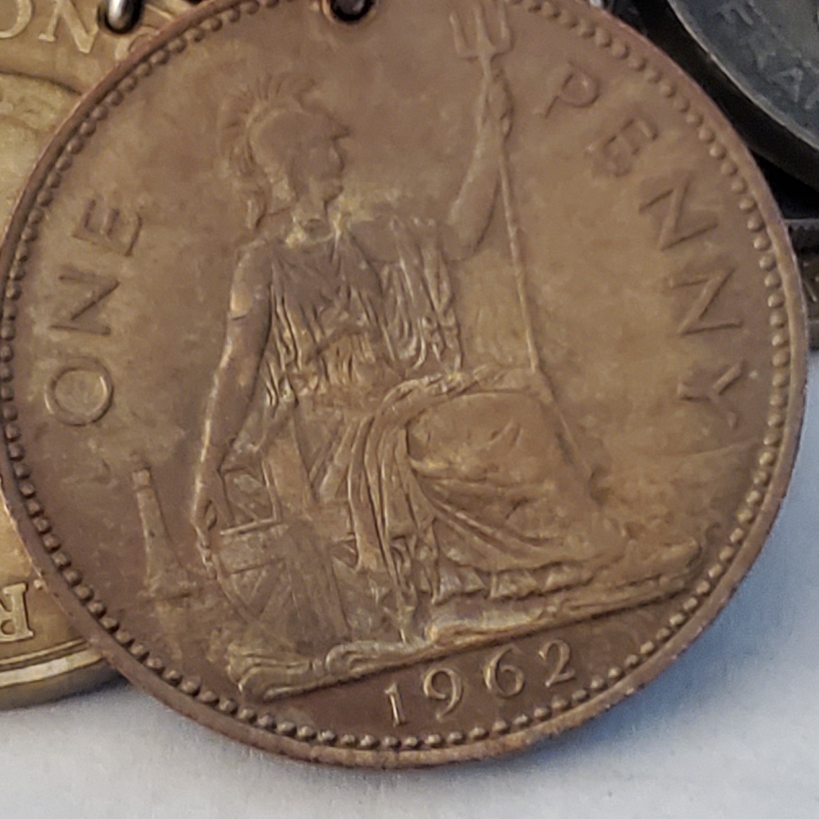 Sterling Silver Bracelet With Real European Coins 1949-1965 total of 20 Vintage