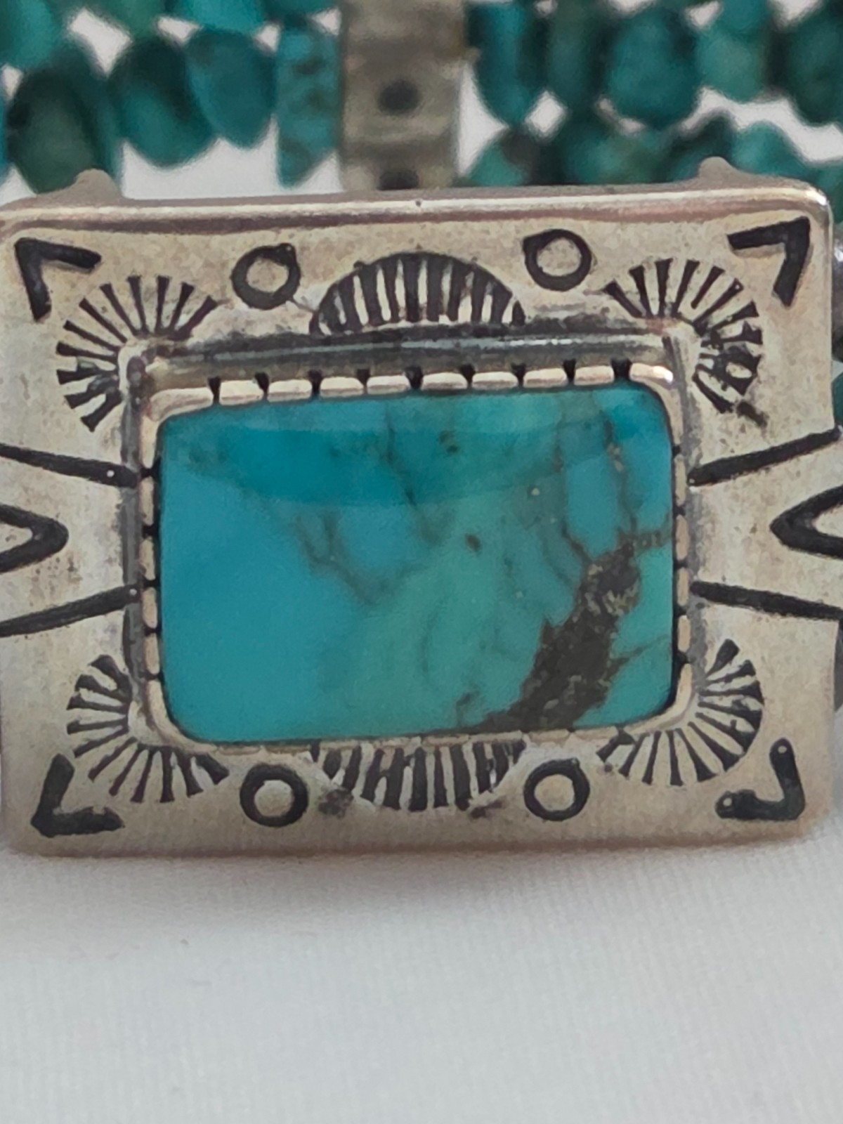 Carolyn Pollack Relios Turquoise Sterling Bracelet