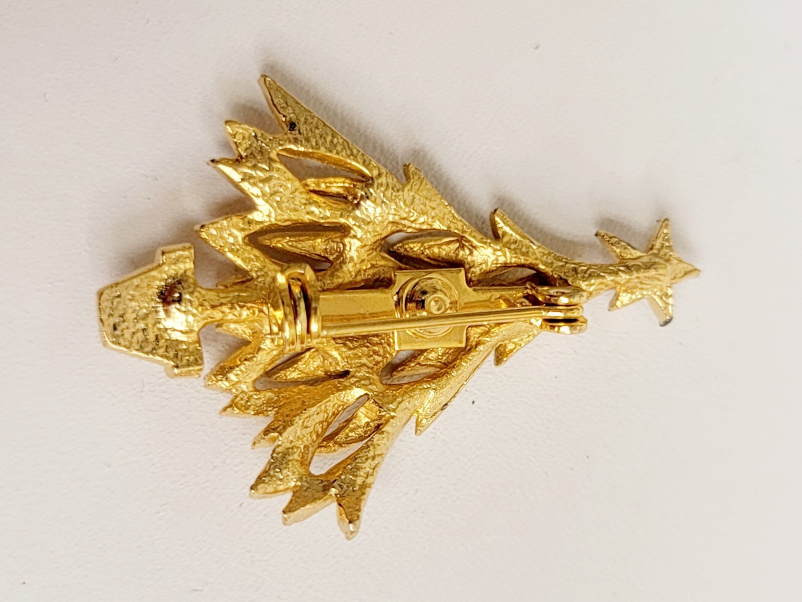 Mamselle Christmas Tree Brooch Vintage Estate Retro Unsigned