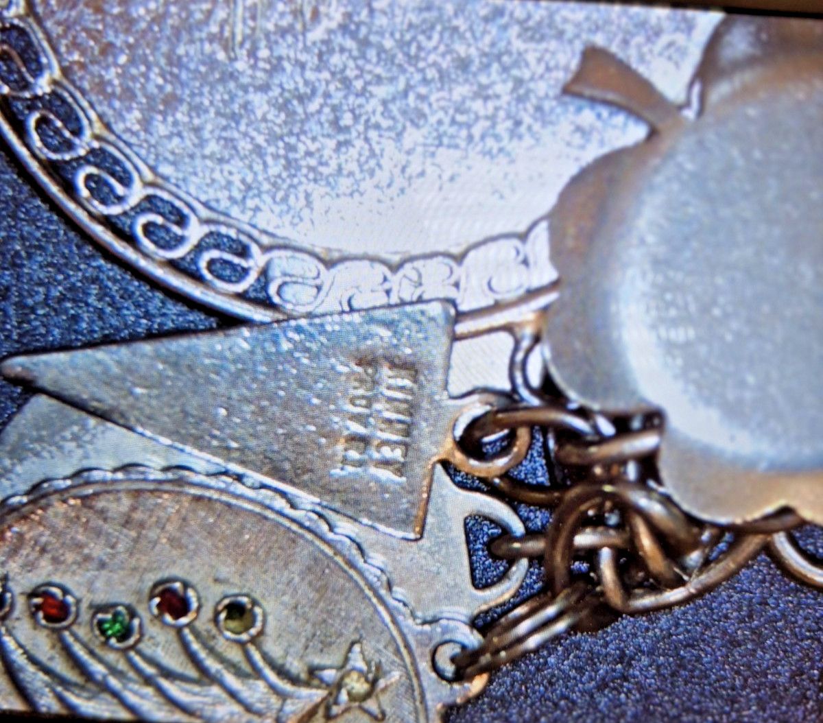 Vintage Sterling Silver LOVE Charm Bracelet w/ 23 RARE Charms 7–Dates 40’s-60’s