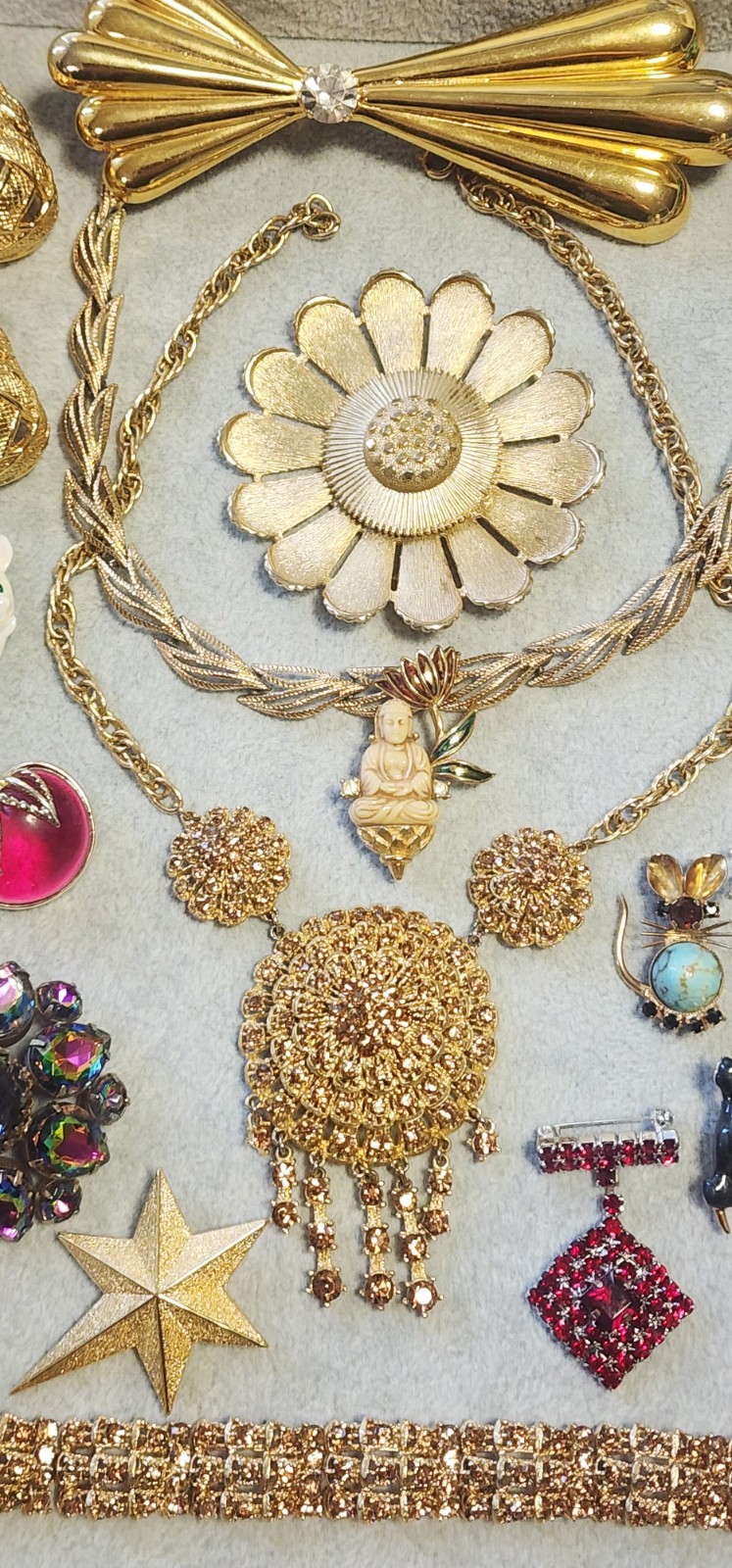 VtgJewelry Lot 21pc Juliana Jomaz Gianni De Liguoro Les Bernard Austria C857