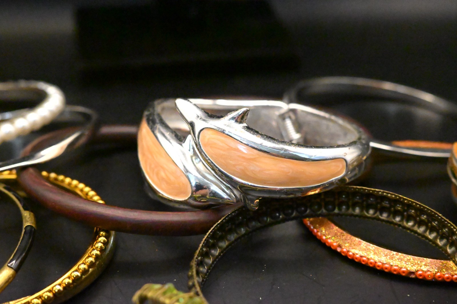 Vintage & Modern Bracelet Lot Mixed Jewelry Accessories Fashion Outfit Accent