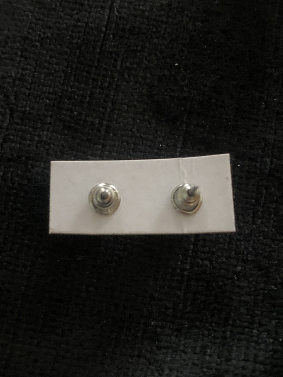Earrings Mini Studs Black Rose Flowers Minimalist Y2K Glam Gothic Grunge Boho