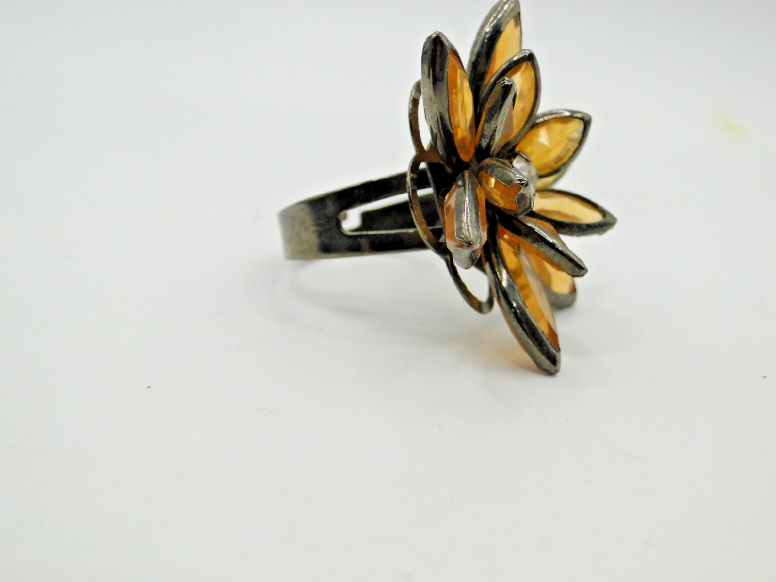 Lot of Eight Unique Vintage Expansion Rings