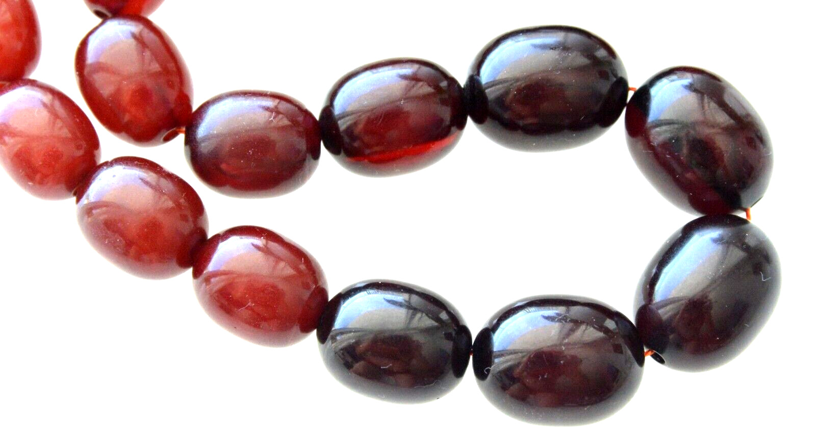 ✅80cm =102gr RUSSIAN SOVIET BALTIC AMBER BEAD NECKLACE 琥珀 BRACELET STONE PENDANT