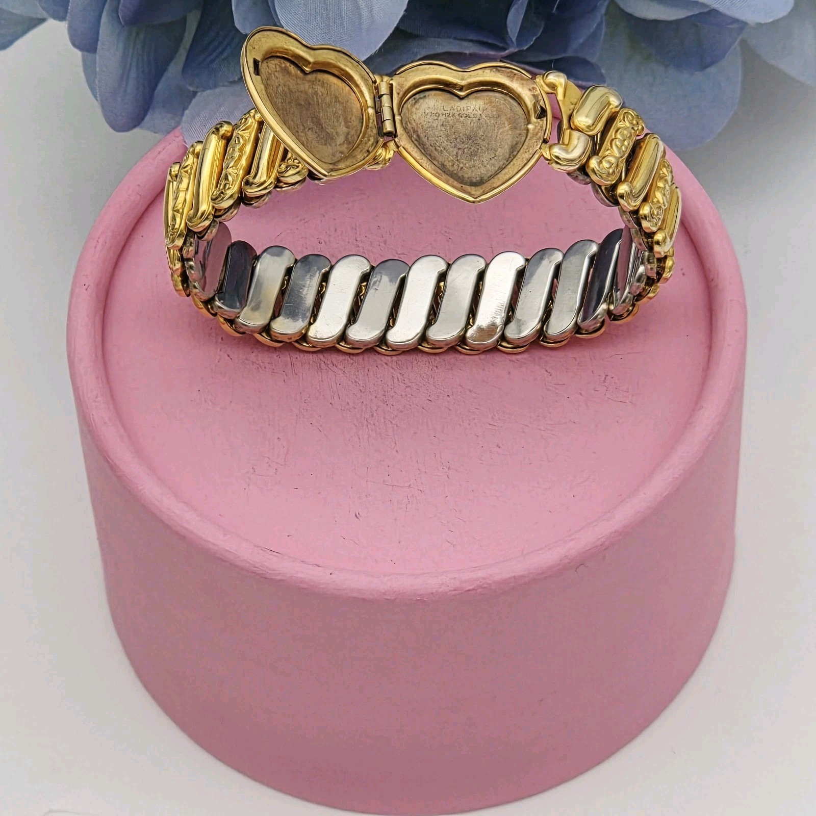 Locket Vintage Sweetheart Bracelet Antique Heart GF Expansion No Monogram Sleek