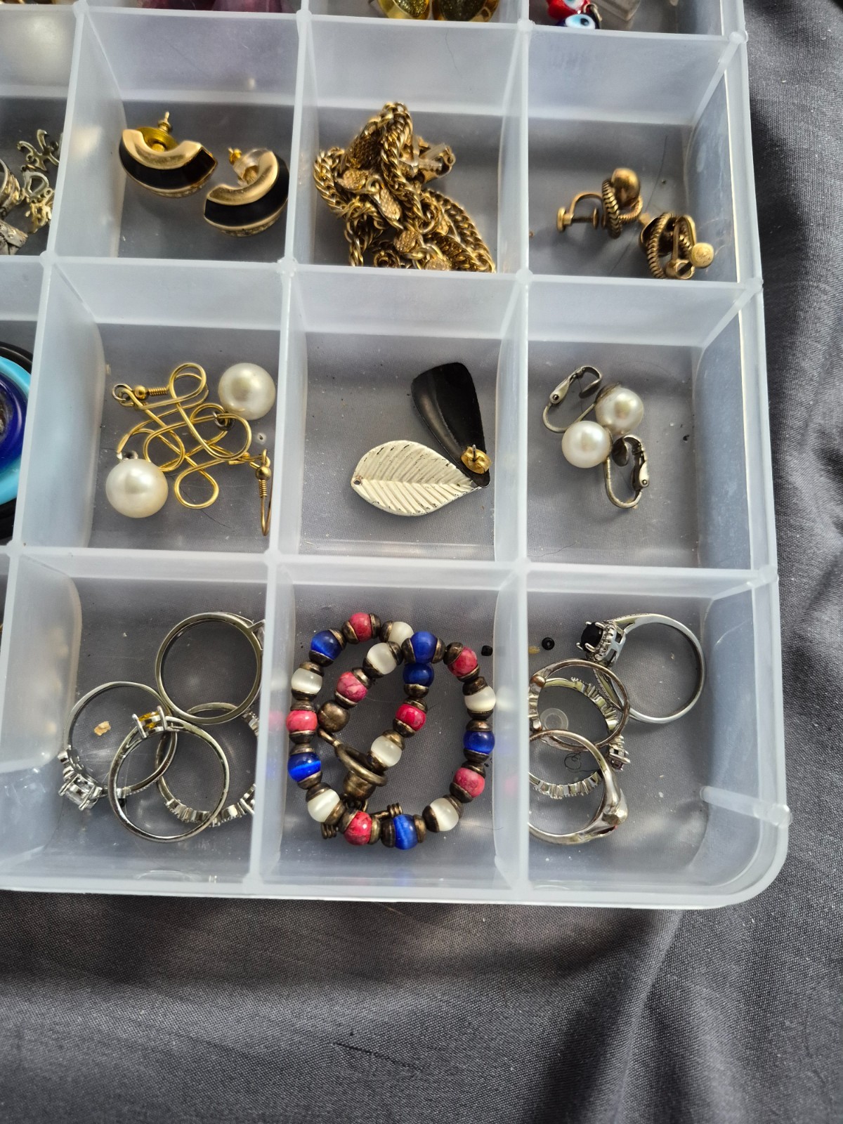Large Lot Vintage to Now Costume Jewelry Most Wearable Over 50 Pieces