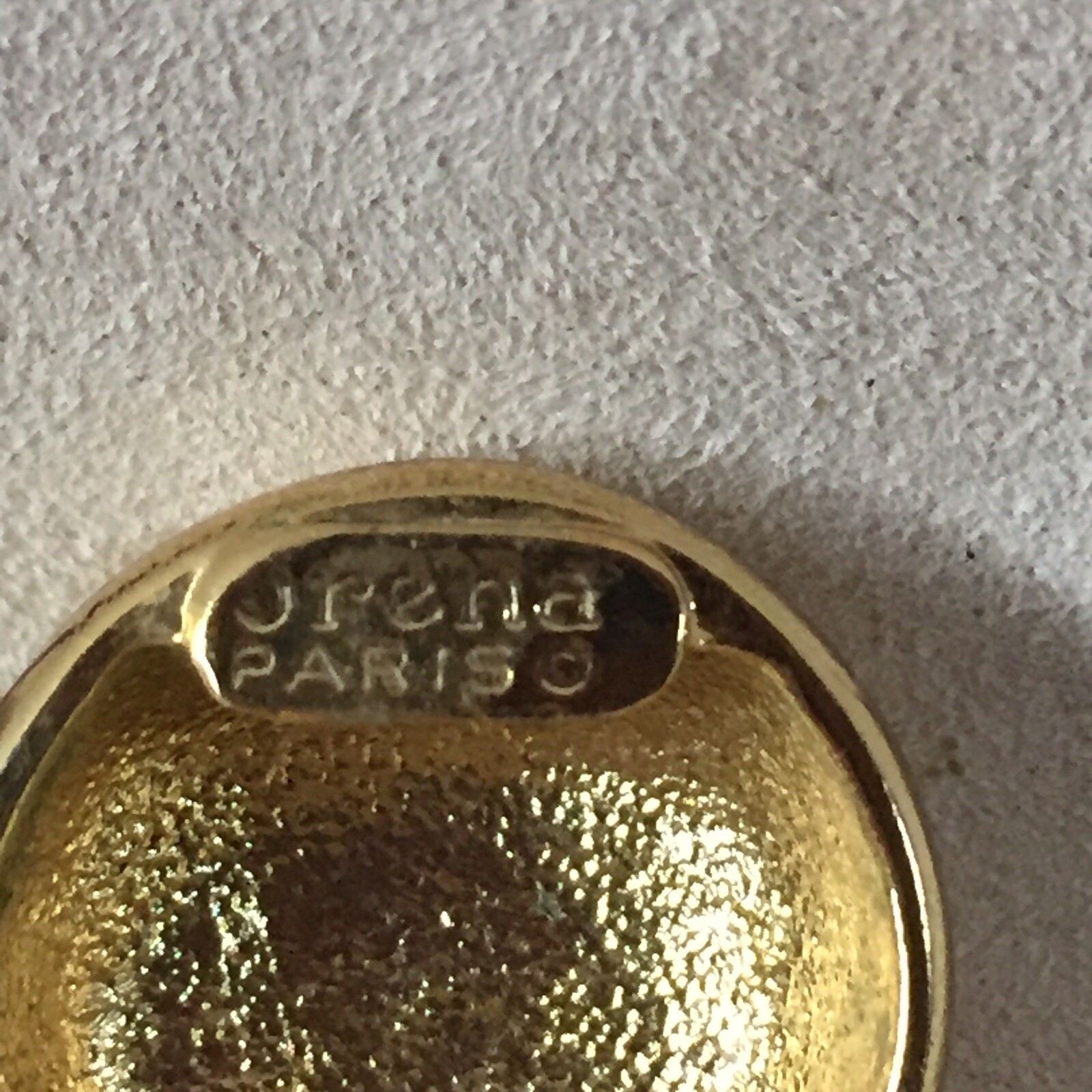 Orena Paris Gold/ Silver Tone Clip On Earrings