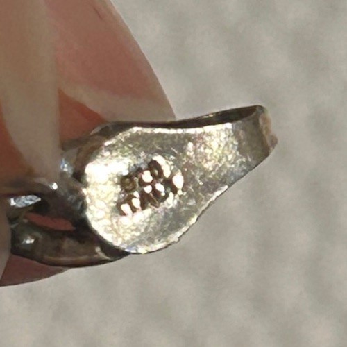 Vintage Sterling Silver Italy 925 Figaro Chain Bracelet HCT ISC PR ~ 7”
