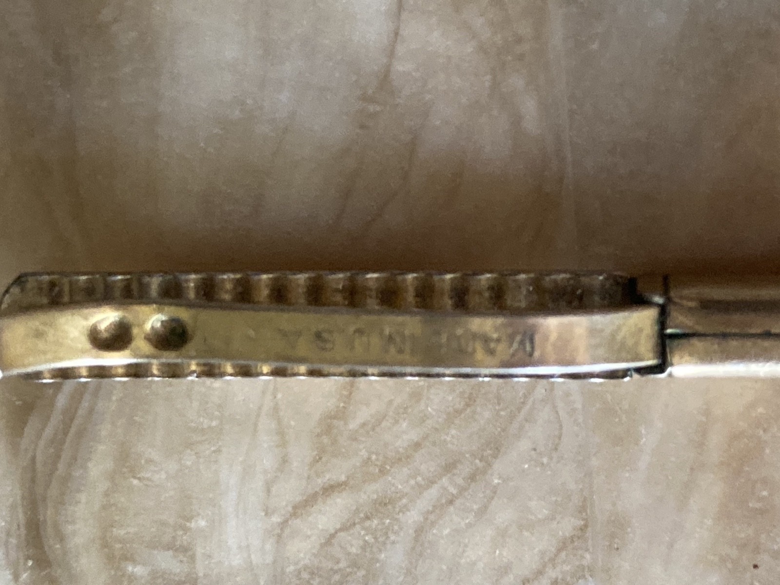 Vintage Men’s Shirt Collar Bar – Apparel Accessory – Hadley USA