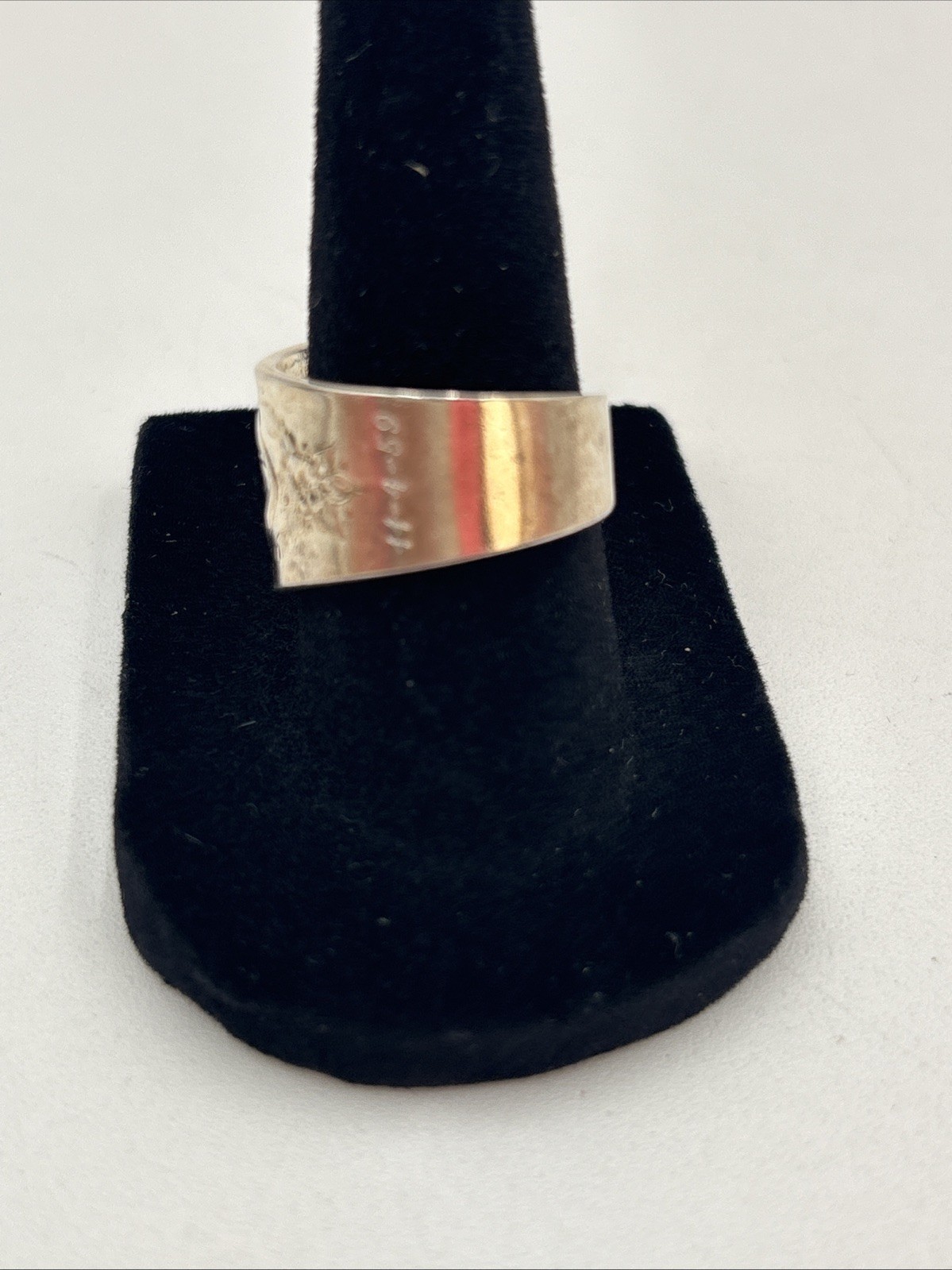 Vintage Oneida Gerber Baby Spoon Ring Adjustable Size 7
