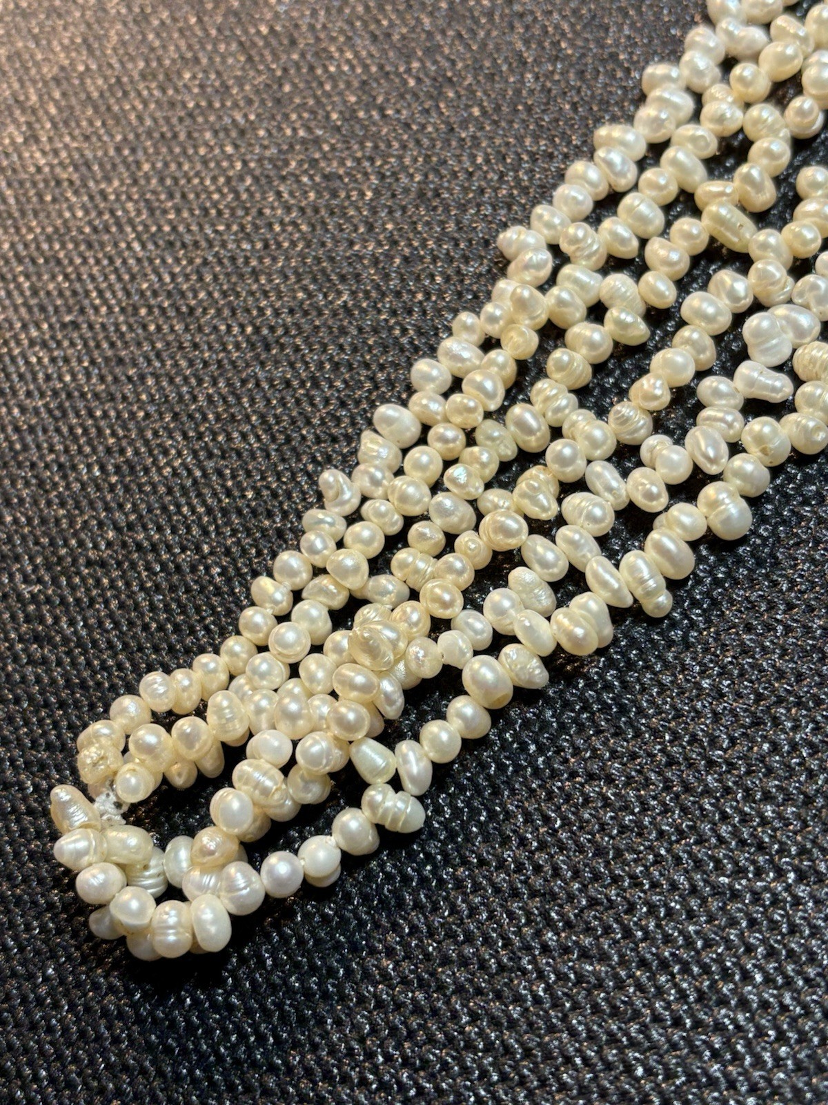 Vintage Women’s Estate Jewelry Multiple Strand Pearl Necklace