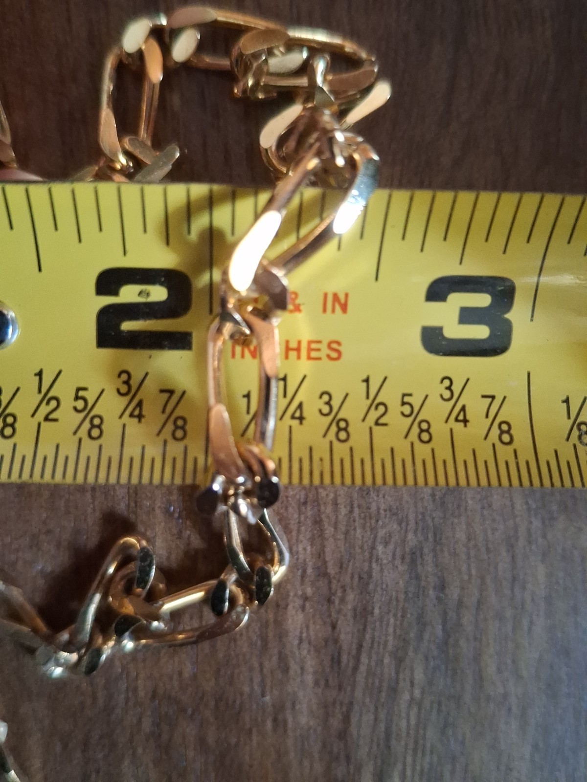 Monet 30″ Gold Tone Chain Necklace Figaro EXCELLENT CONDITION Jewelry