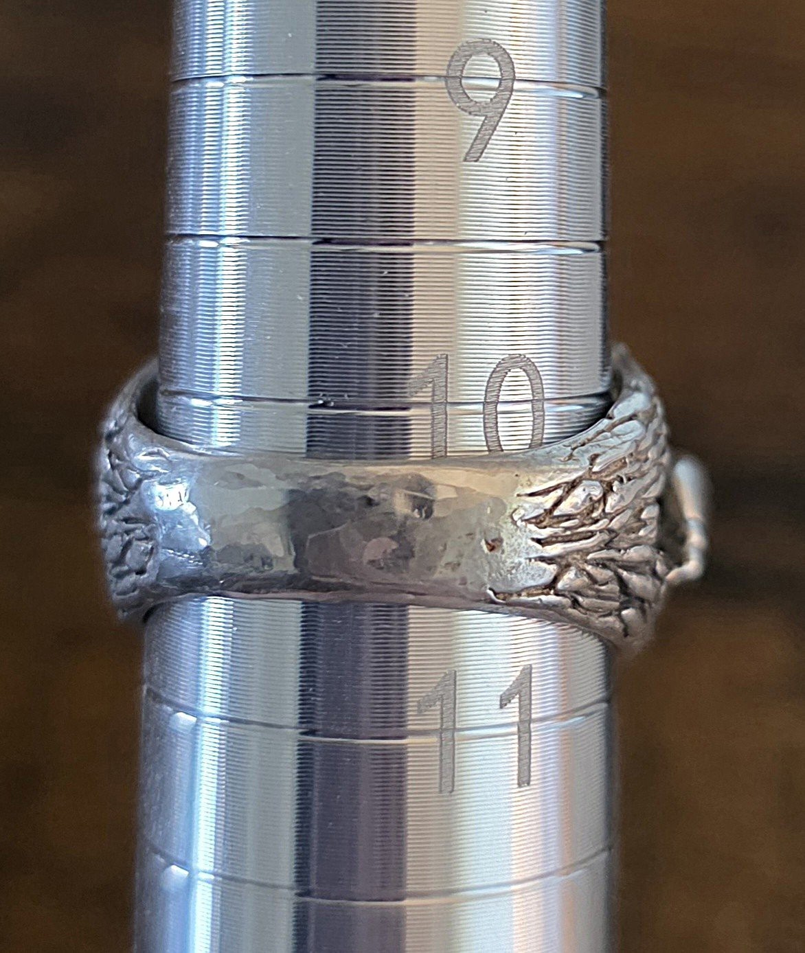 Unique VTG Battling Horses Sterling Silver 925 Equestrian Brutalist Ring sz 10.5