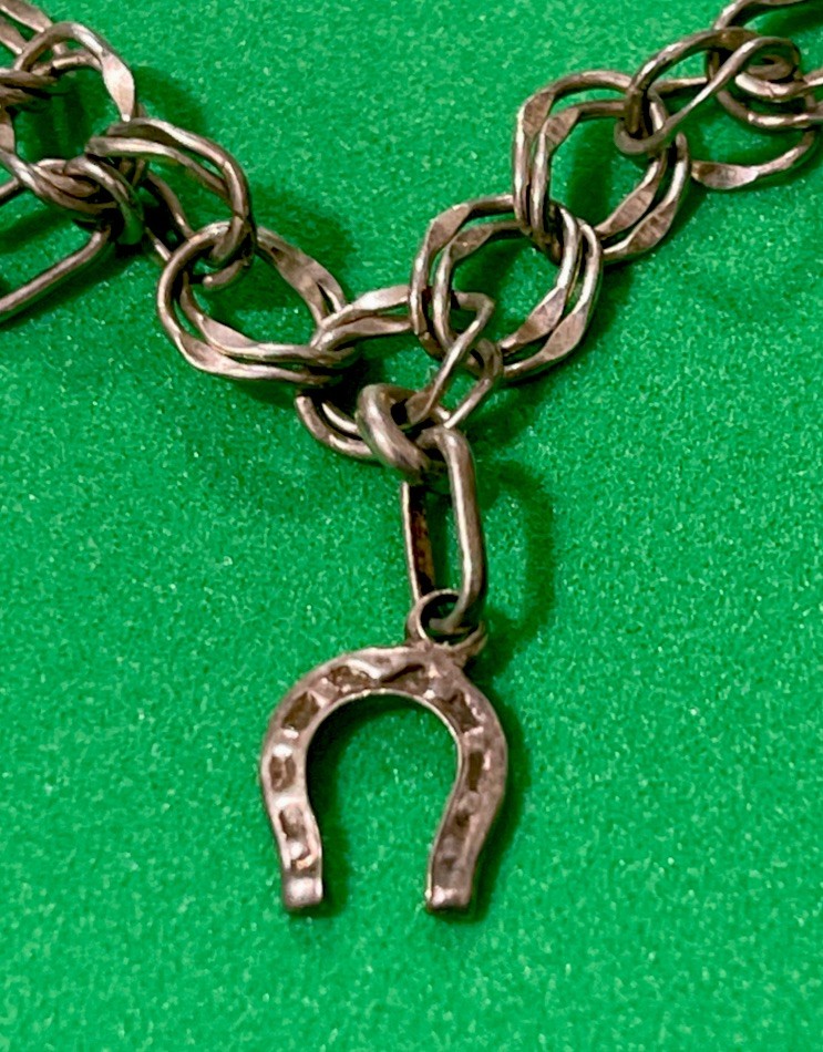 Vintage 925 Sterling Silver Charm Bracelet with 4 Charms – Italy