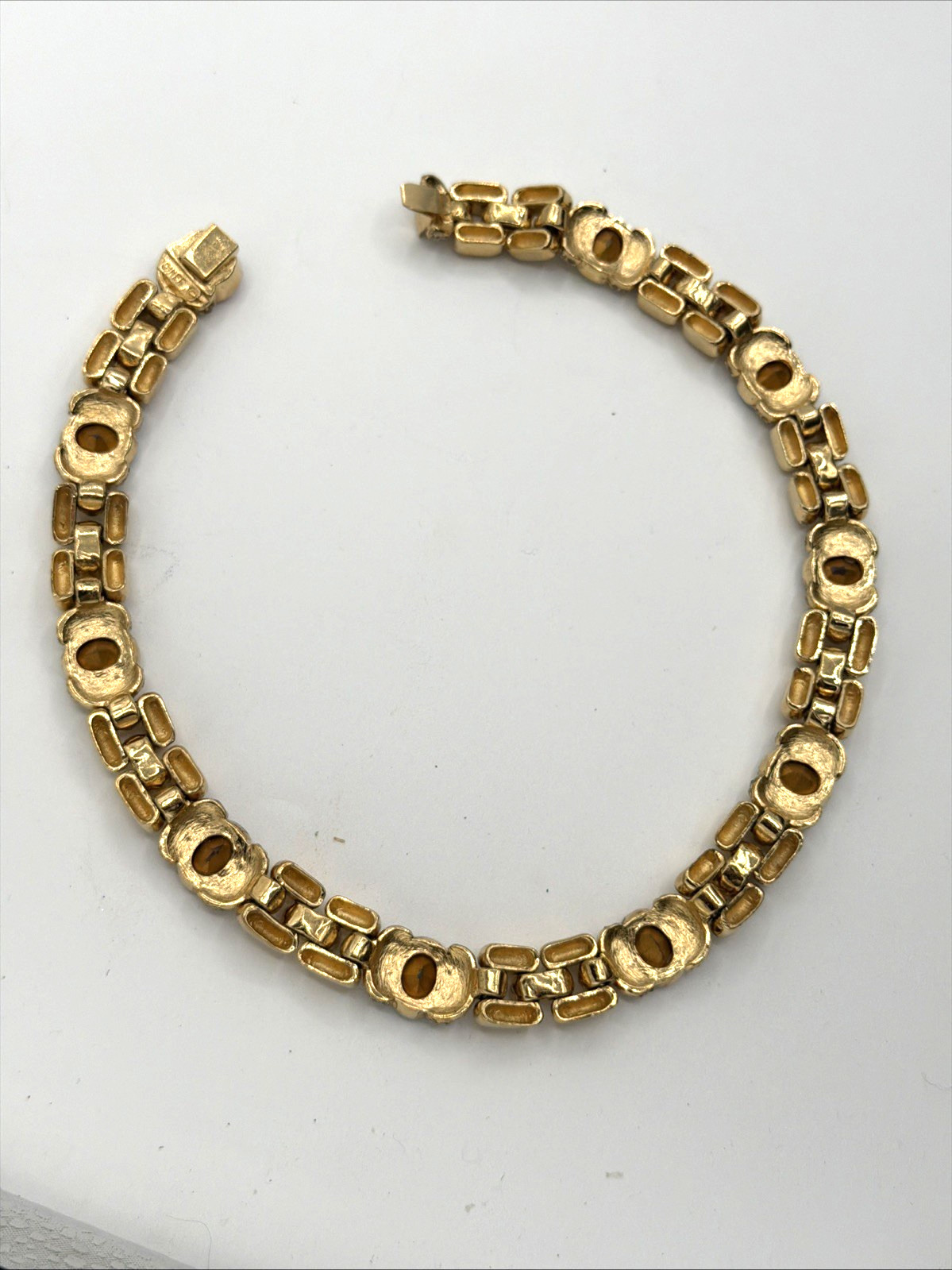 Rare Vintage Signed Ciner Multi‑Color Rhinestone Necklace | Stunning Collectable