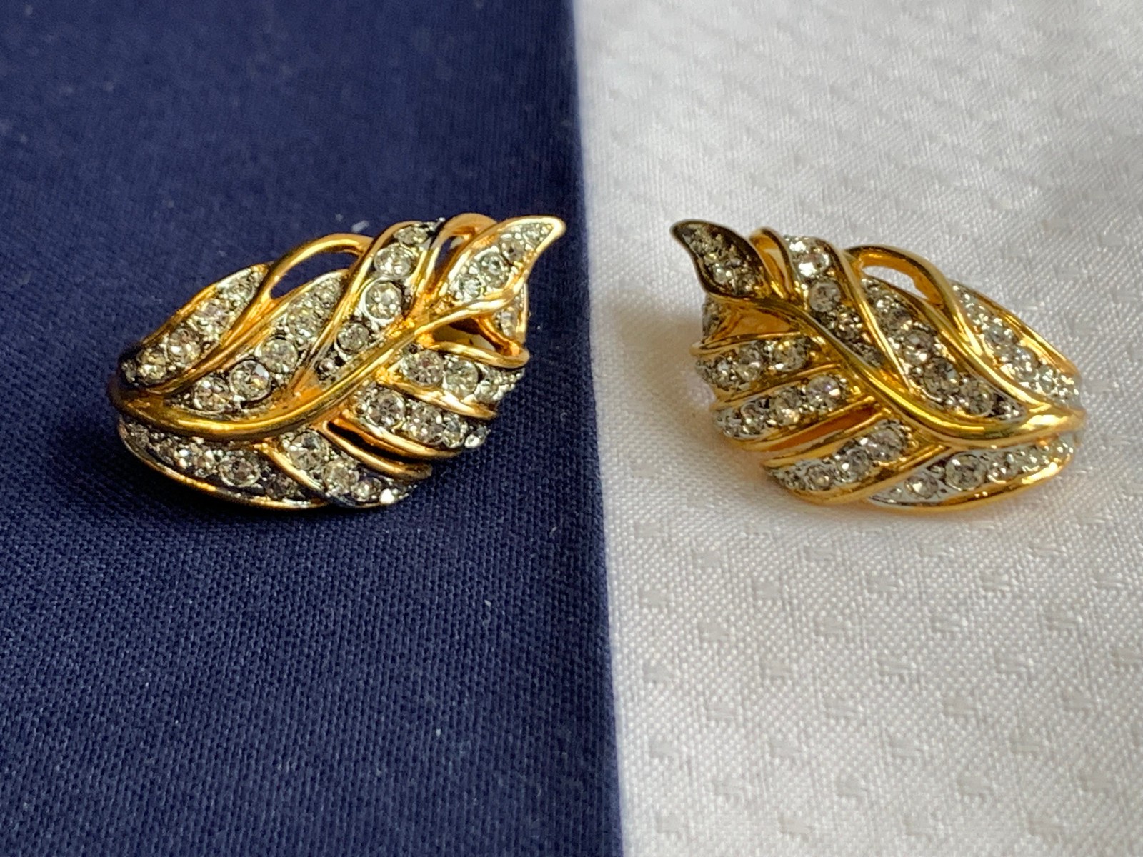 Estate Auction Jewelry Collection Clip-On Earrings Replica Costume Jewelry