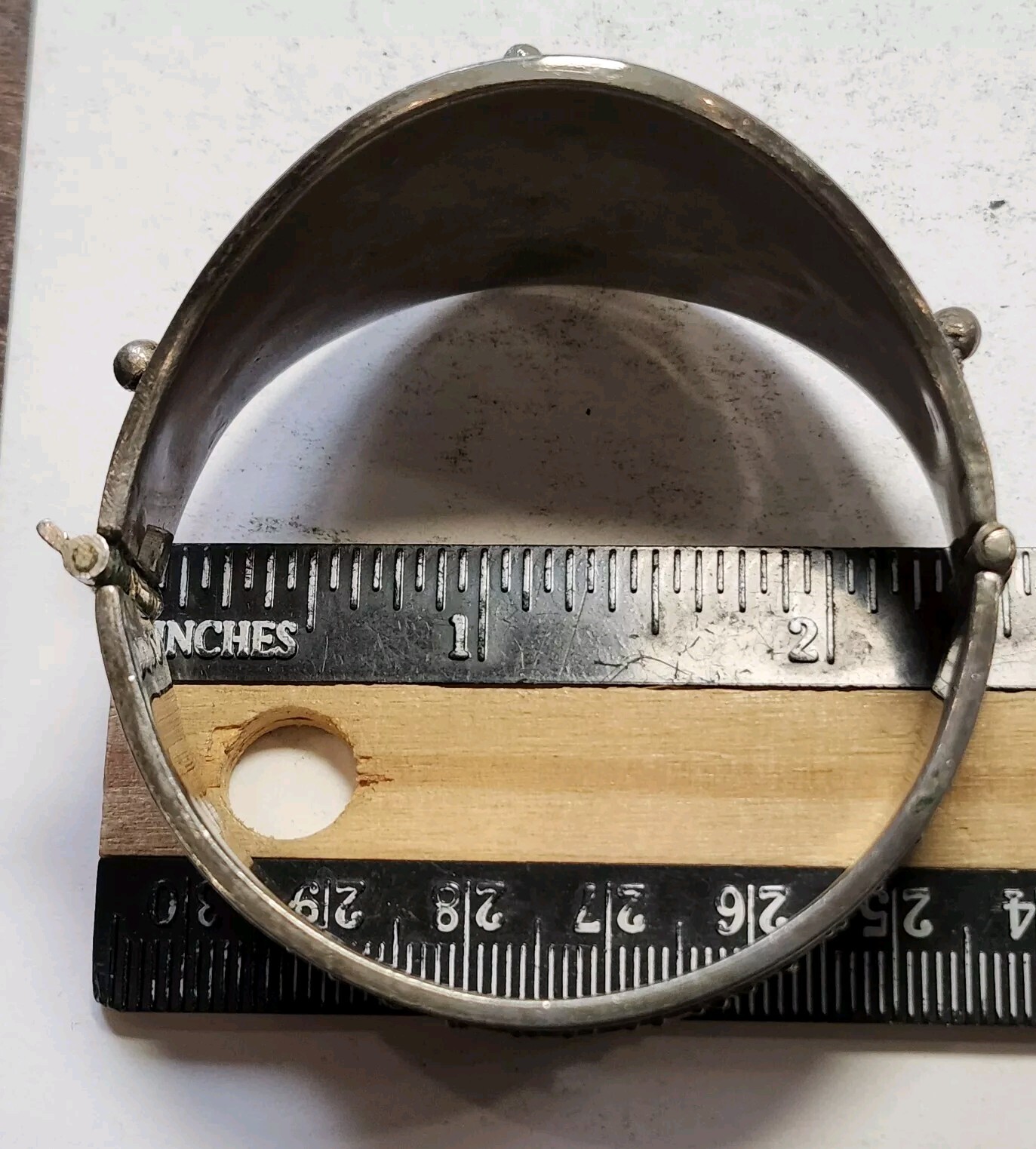 Vintage Berber Bracelet Kabe 850 Silver Morocco