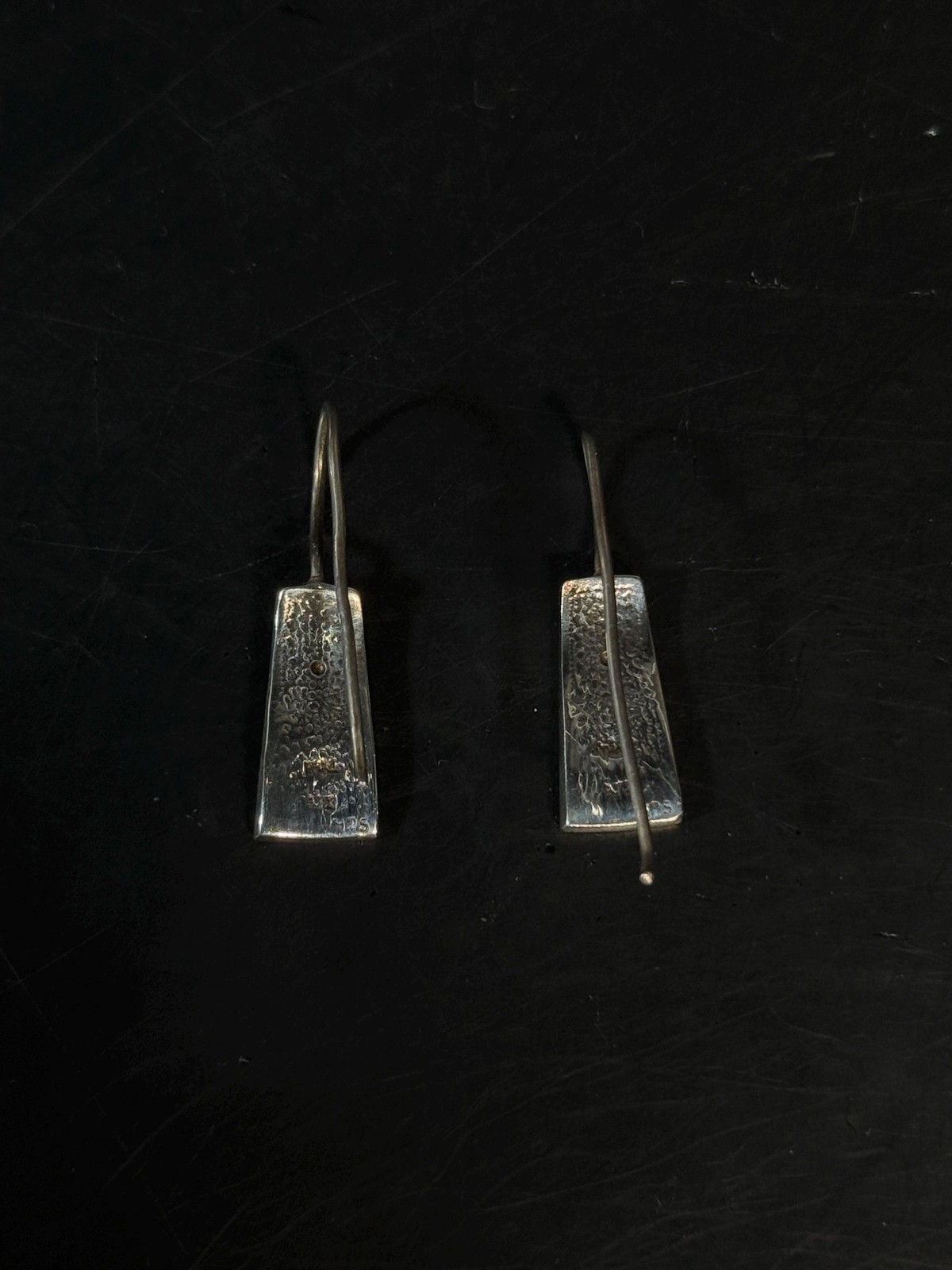 Sterling Silver Mother of Pearl Shell Drop Earrings
