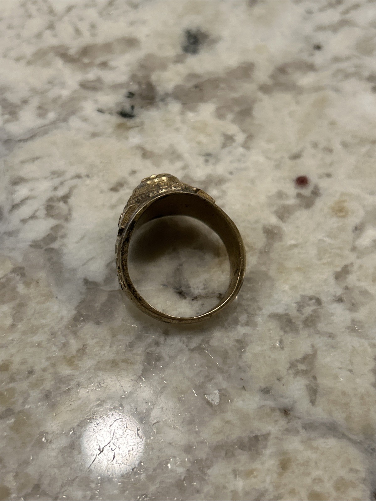 Vintage Class Ring Far Eastern University 1971 Medical School Size 9.5, 12 Grams