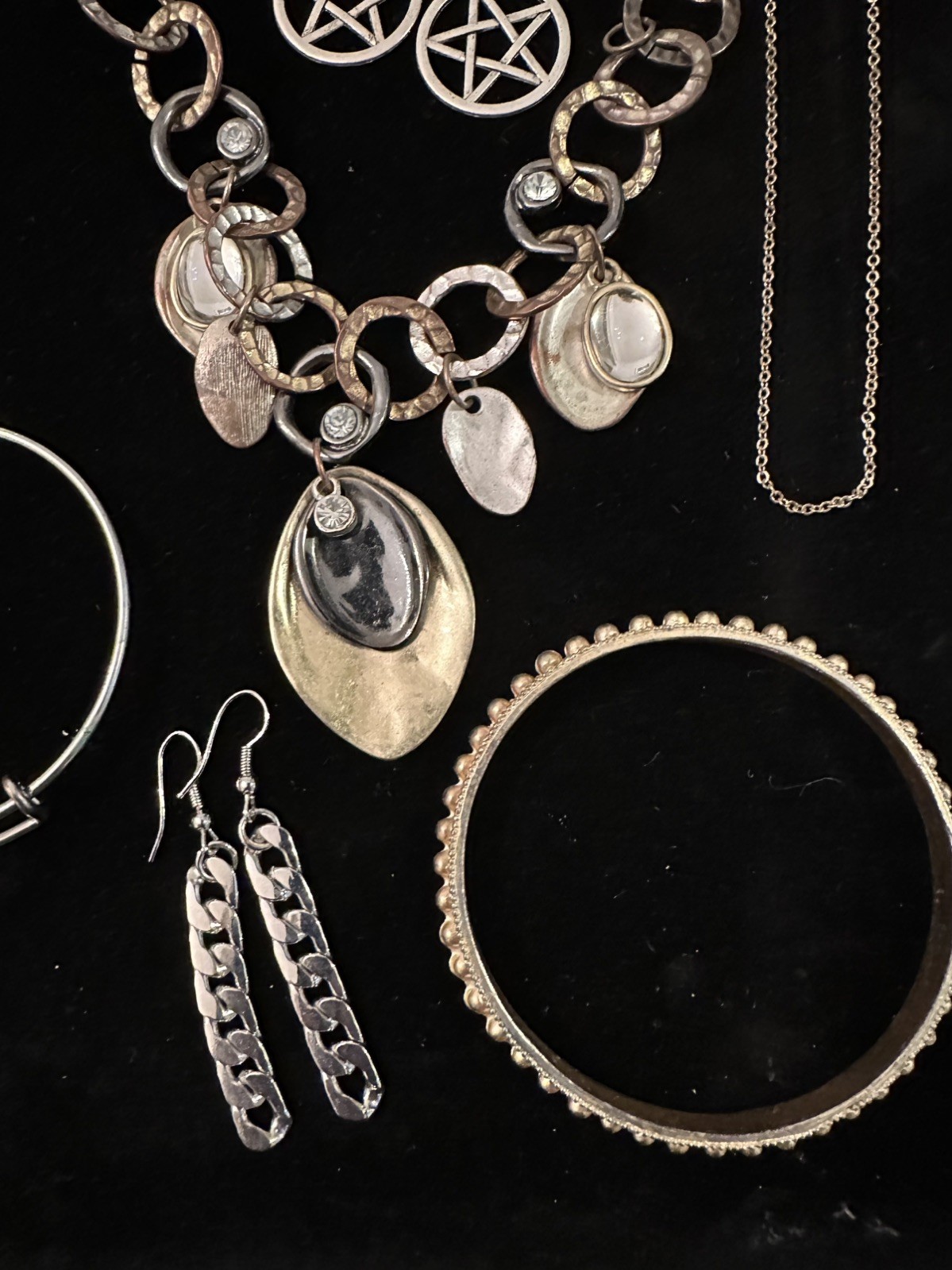 Vintage Costume Jewelry & Watches ALL WEARABLE used Lot Some Signed