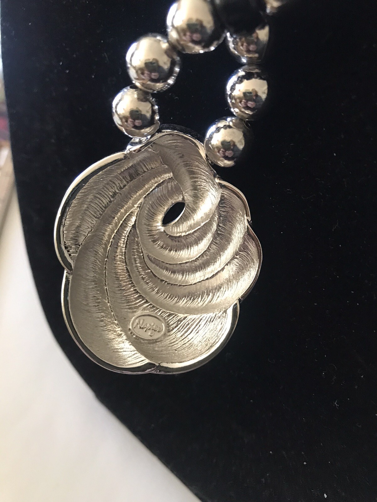 Napier necklace silver Tone, 22 Inches