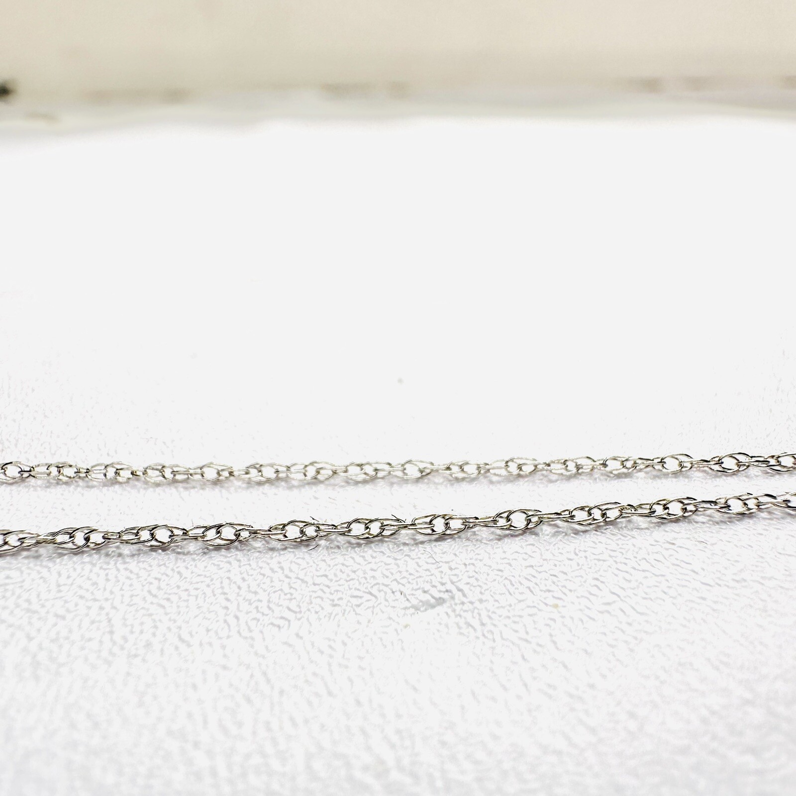 Vintage 14k White & Yellow Gold Champagne & White Diamond Pendant Necklace