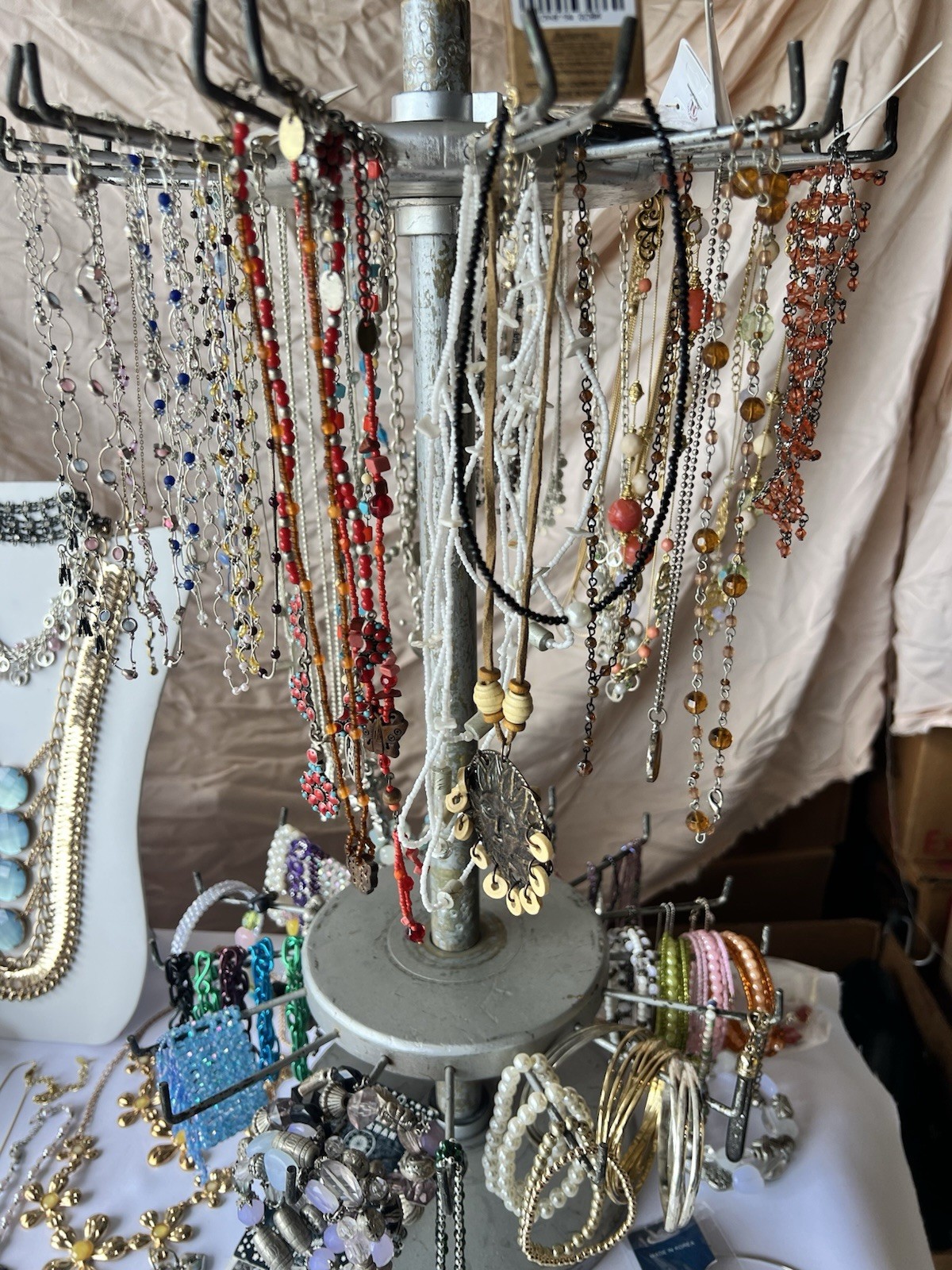 Lot 10- 15 Pieces or ½ Pound Vintage To Modern Fashion Jewelry All Wearable